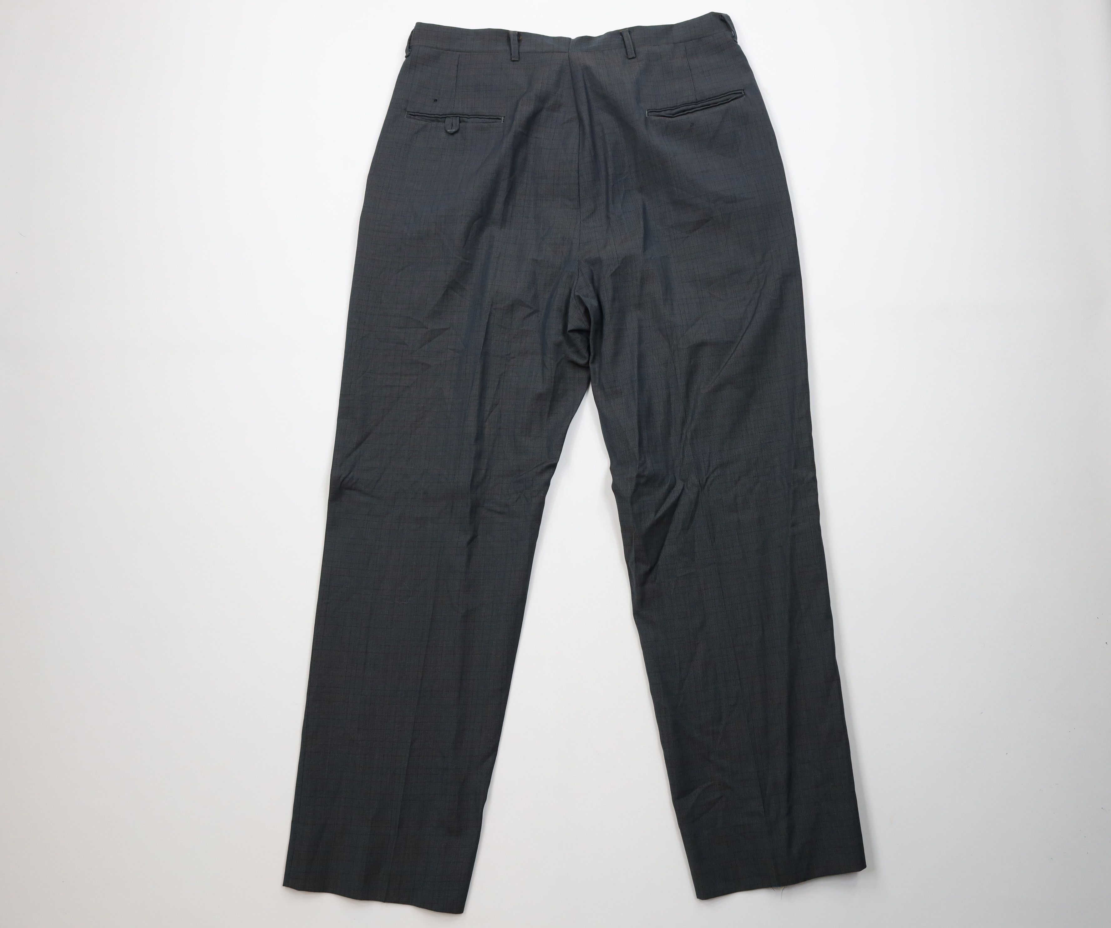 Vintage Vintage 50s Rockabilly Gabardine Wide Leg Chino Pants US Size US 34 / EU 50 - 8 Thumbnail
