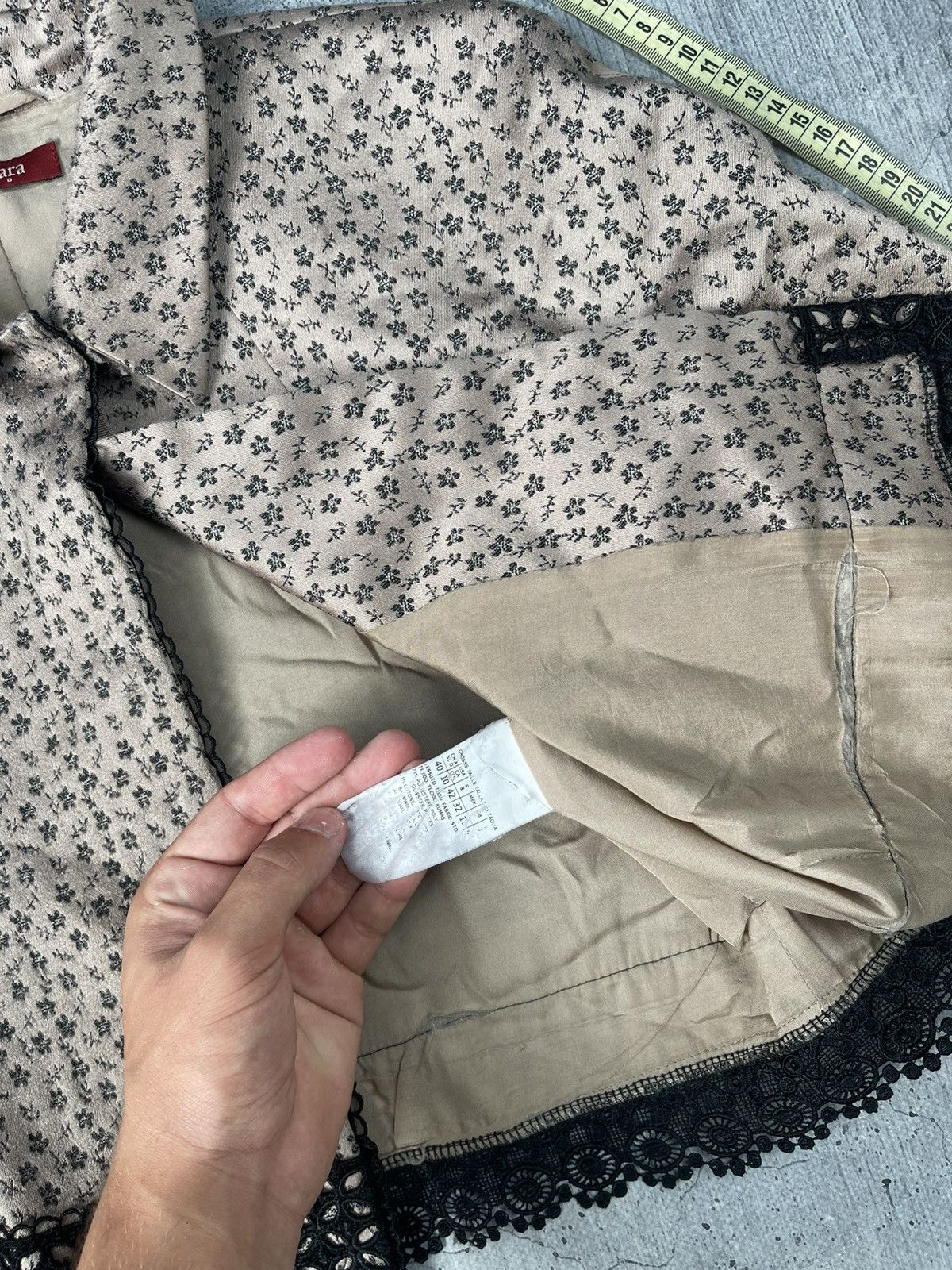 Max Mara Vintage MAX MARA Blazer Luxury Jacket Size L / US 10 / IT 46 - 8 Thumbnail