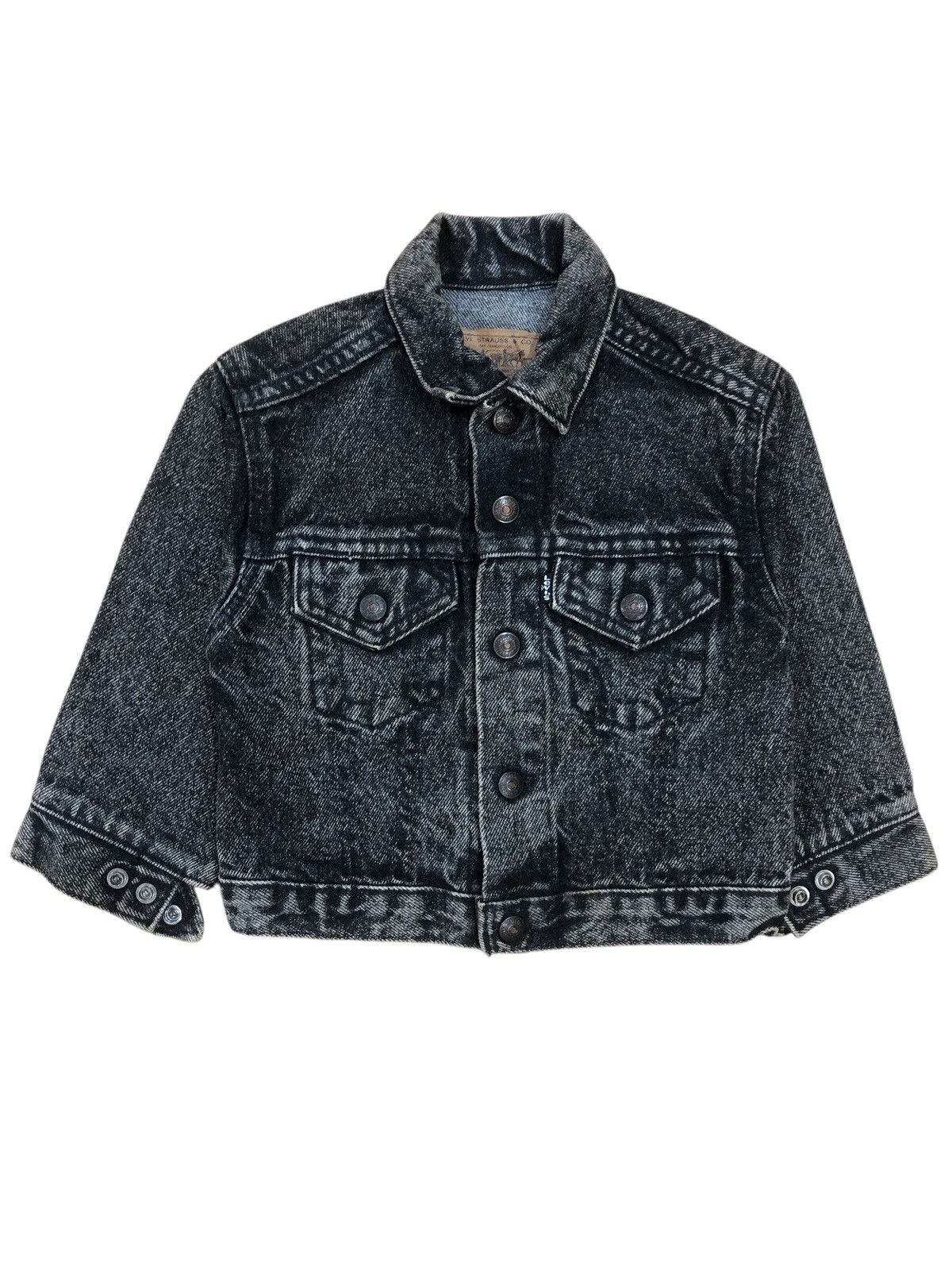 Levi's Little Levis Denim Jacket For Frame Collection Size US XXS / EU 40 - 1 Thumbnail