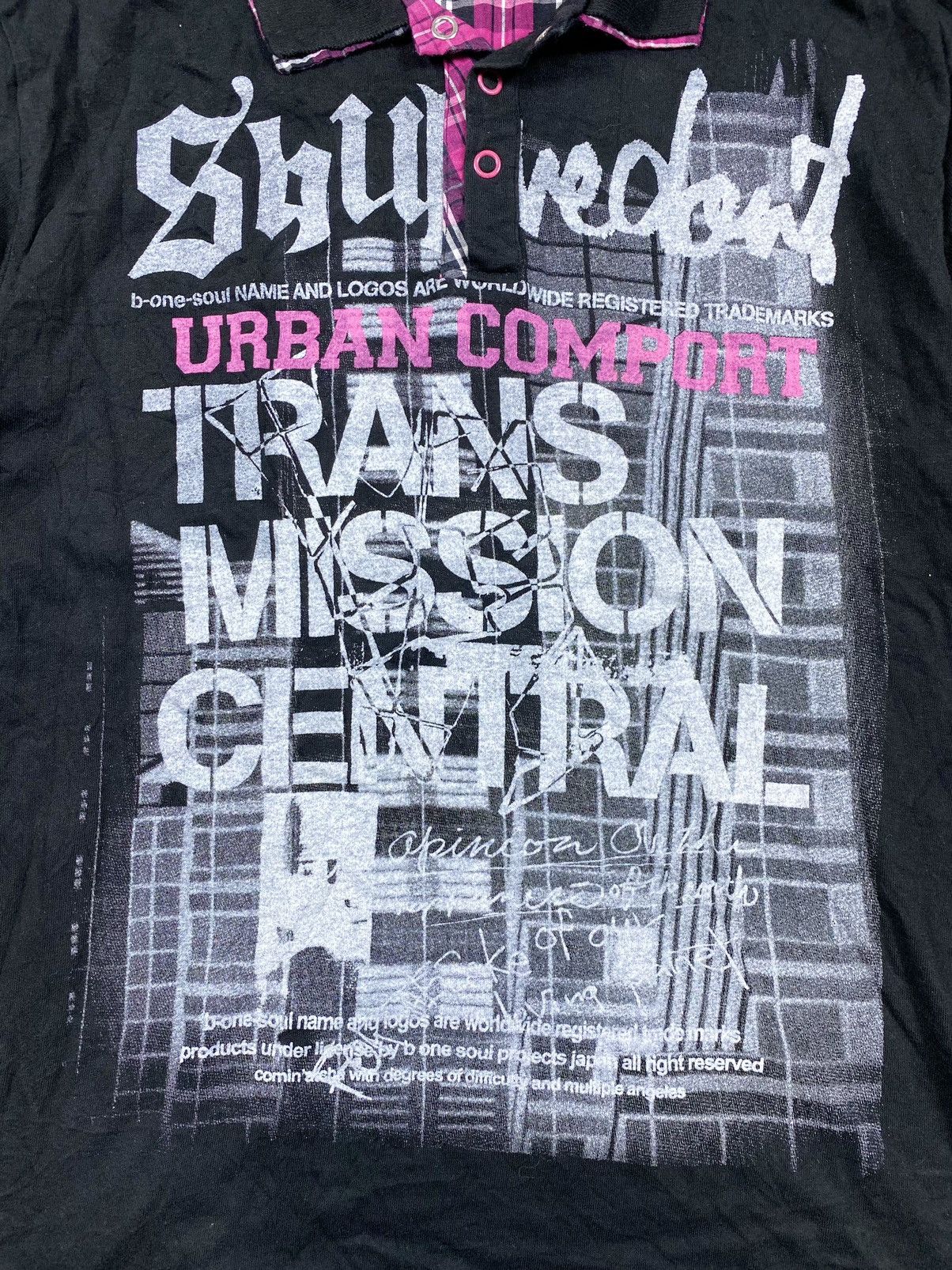 Beauty Beast × Hysteric Glamour × Japanese Brand Undefined Japan Double Layers Poem Tees Size US L / EU 52-54 / 3 - 3 Thumbnail