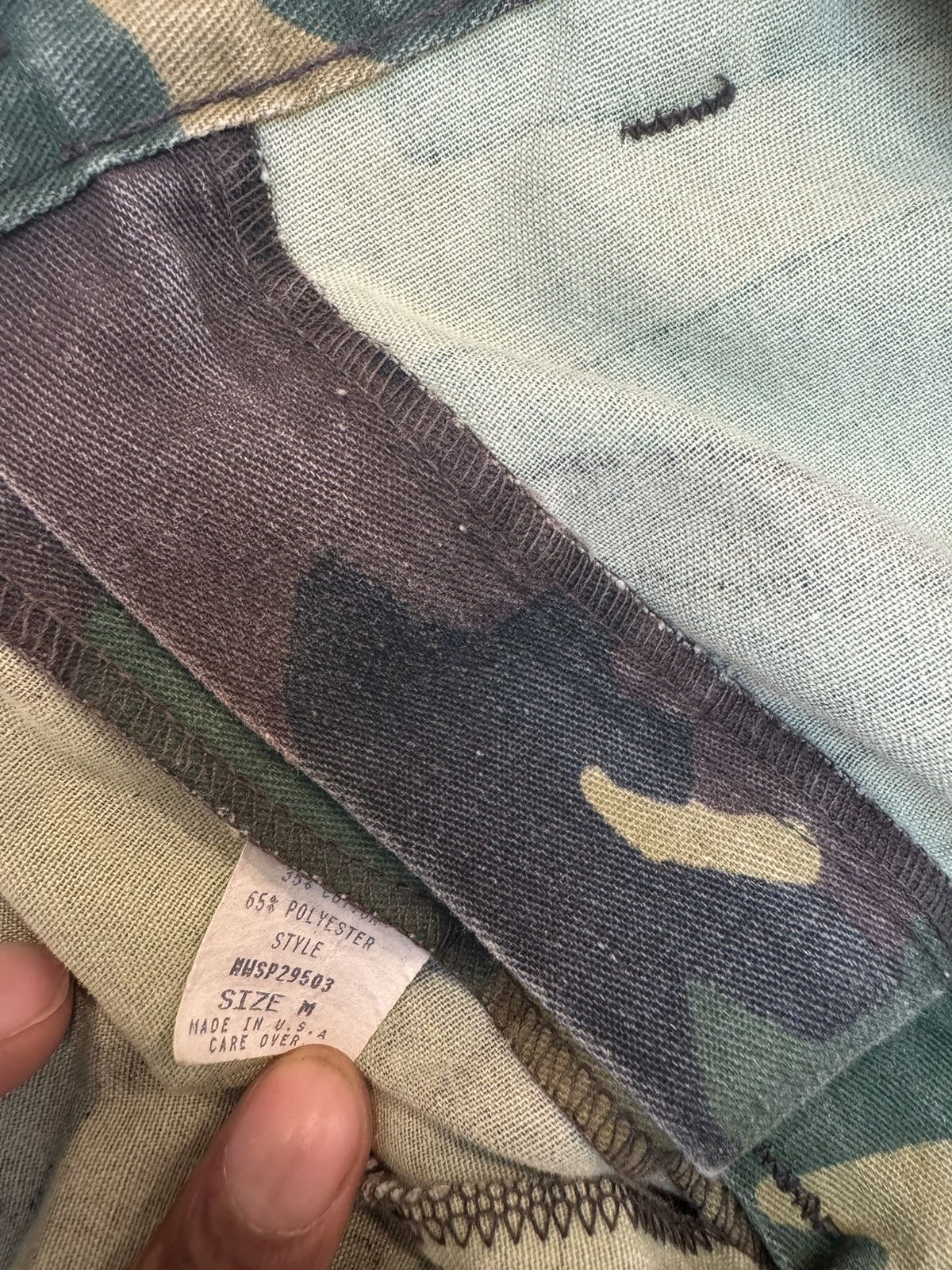 Vintage Vintage camo baggy pants Size US 32 / EU 48 - 5 Thumbnail