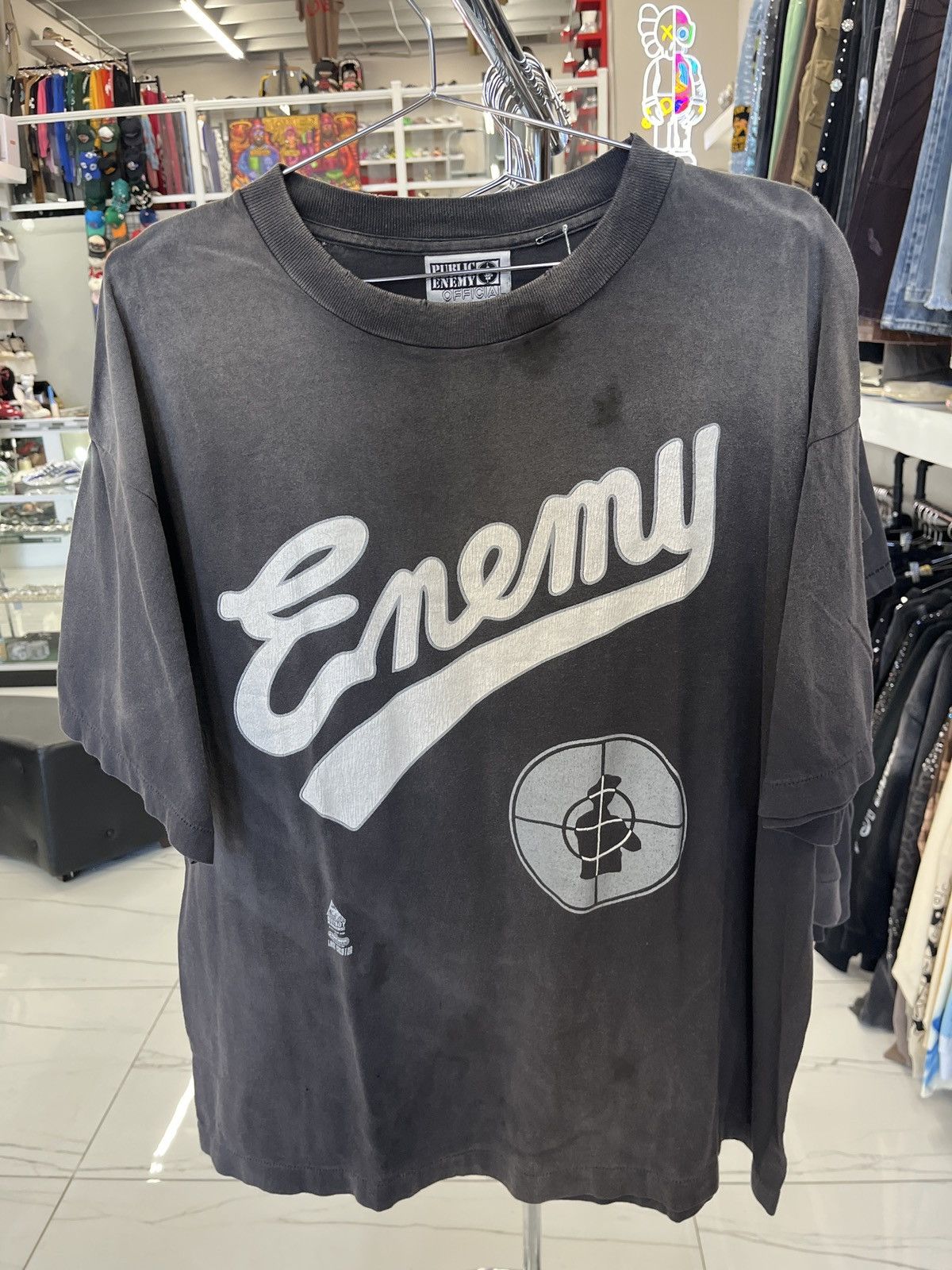 Saint Michael Public Enemy x Saint Michael Tee Size US XL / EU 56 / 4 - 1 Thumbnail