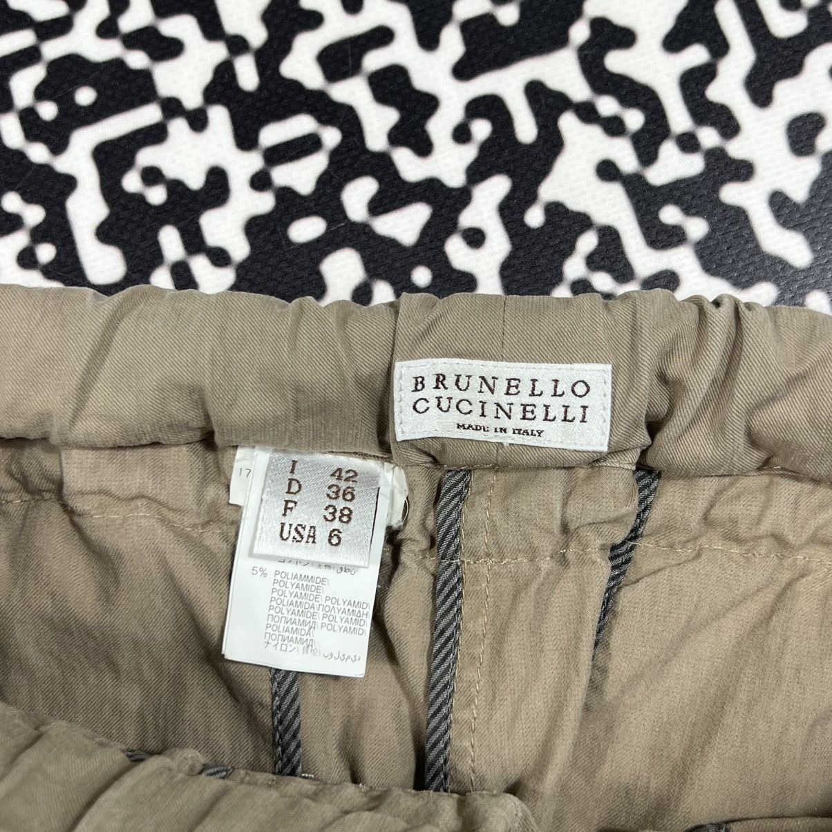 Brunello Cucinelli Vintage Y2K Brunello Cucinelli Luxury Retro Bridges Shorts Size 26" / US 2 / IT 38 - 13 Thumbnail