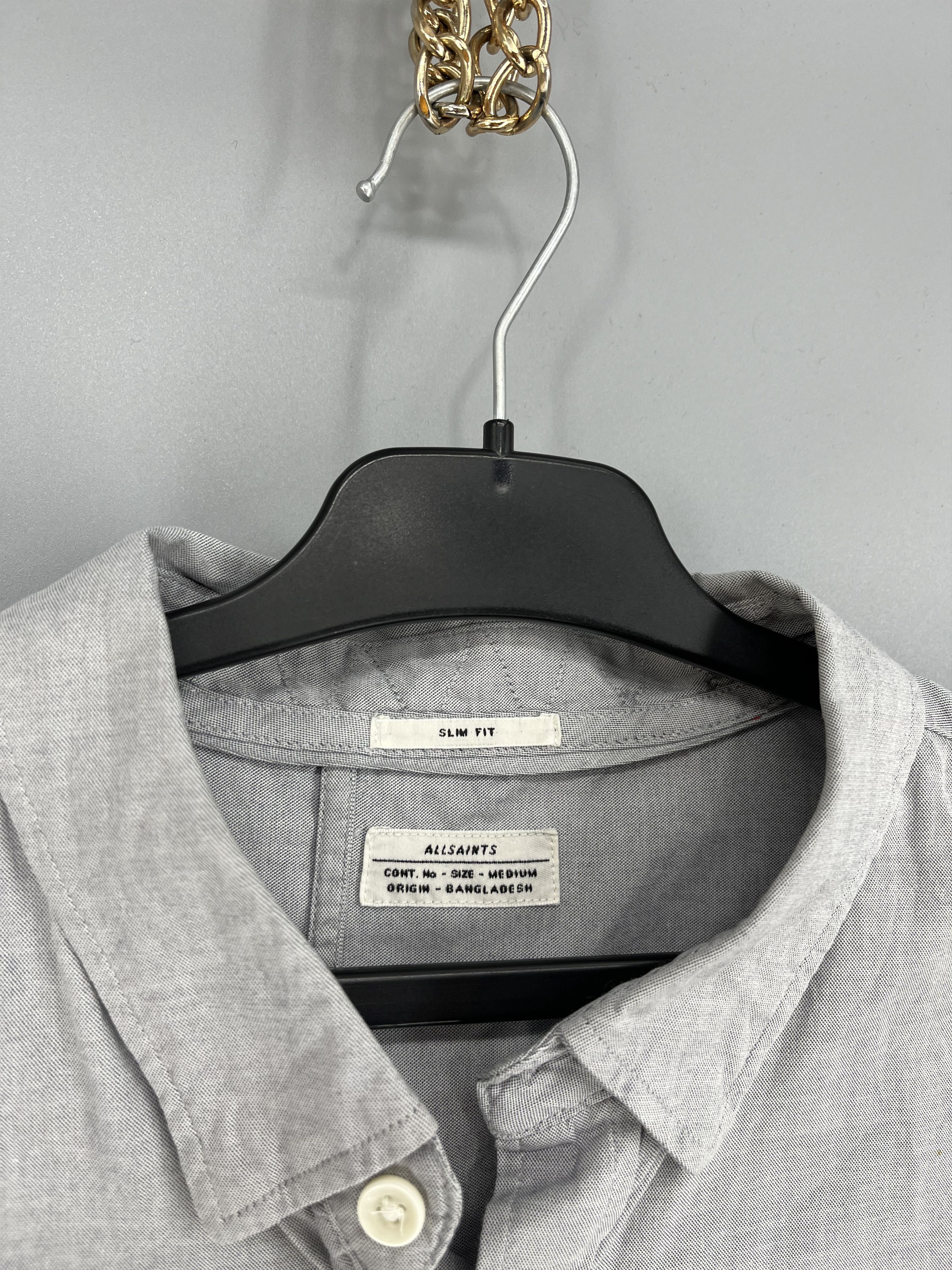 Allsaints Allsaints Shirts Button Up Streetwear Y2k Style Size M Size US M / EU 48-50 / 2 - 7 Thumbnail