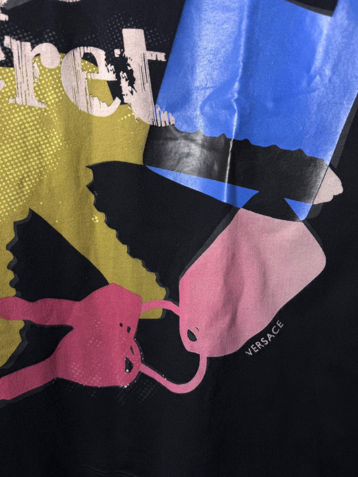 Versace Rare! Vintage VJC Versace Best Kept Secret Archive T Shirt Size US L / EU 52-54 / 3 - 4 Thumbnail