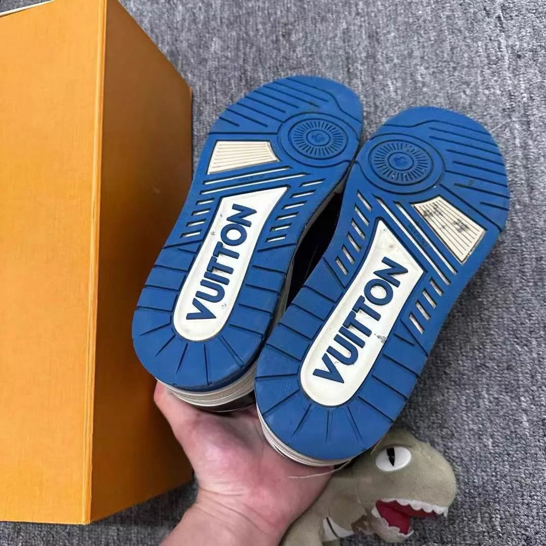 Louis Vuitton LV x Fragment Design Trainer 95 New With Box Size 41.5 Size US 8.5 / EU 41-42 - 6 Thumbnail