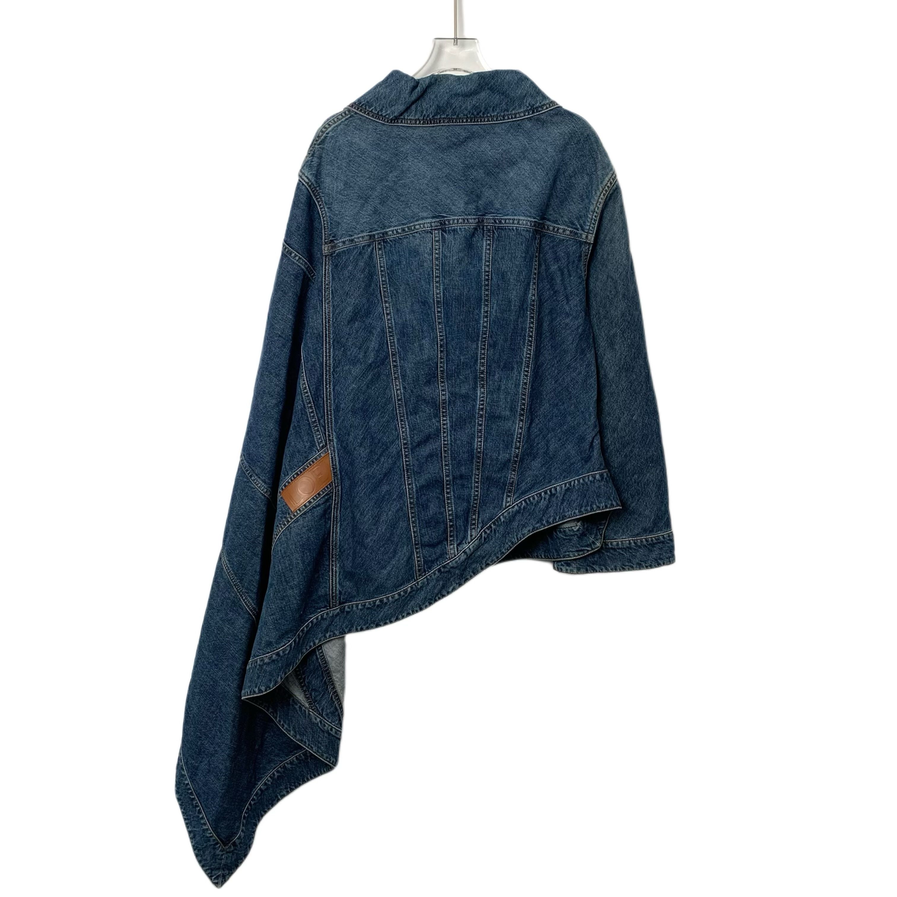 Loewe Loewe Jacket – Navy Asymmetric Denim (Size XS) Size XS / US 0-2 / IT 36-38 - 6 Thumbnail