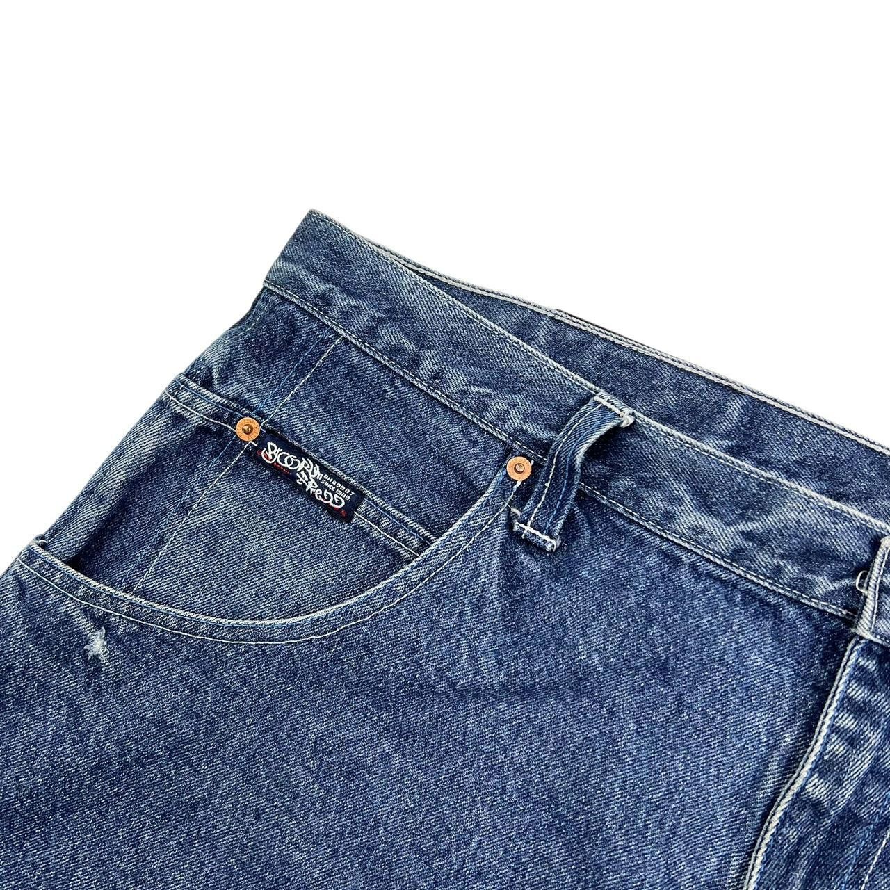 Other Vintage Brooklyn Krew Denim Baggy Shorts / Jorts - Waist 40 Size US 40 / EU 56 - 6 Thumbnail