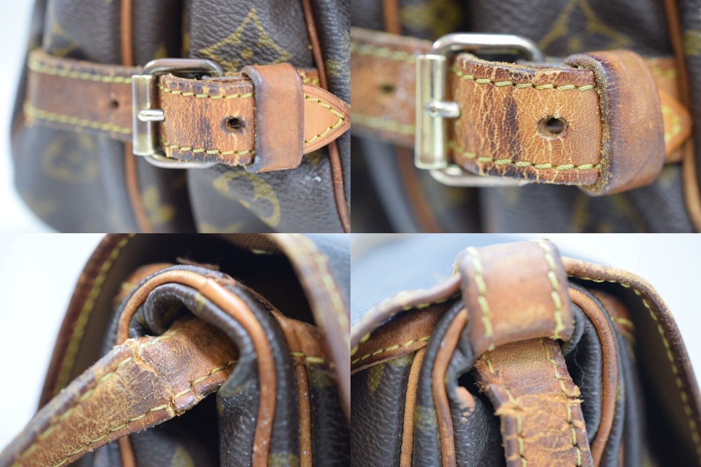 Louis Vuitton LV Saumur 30 Crossbody Bag Monogram Canvas M42256 Size ONE SIZE - 5 Thumbnail