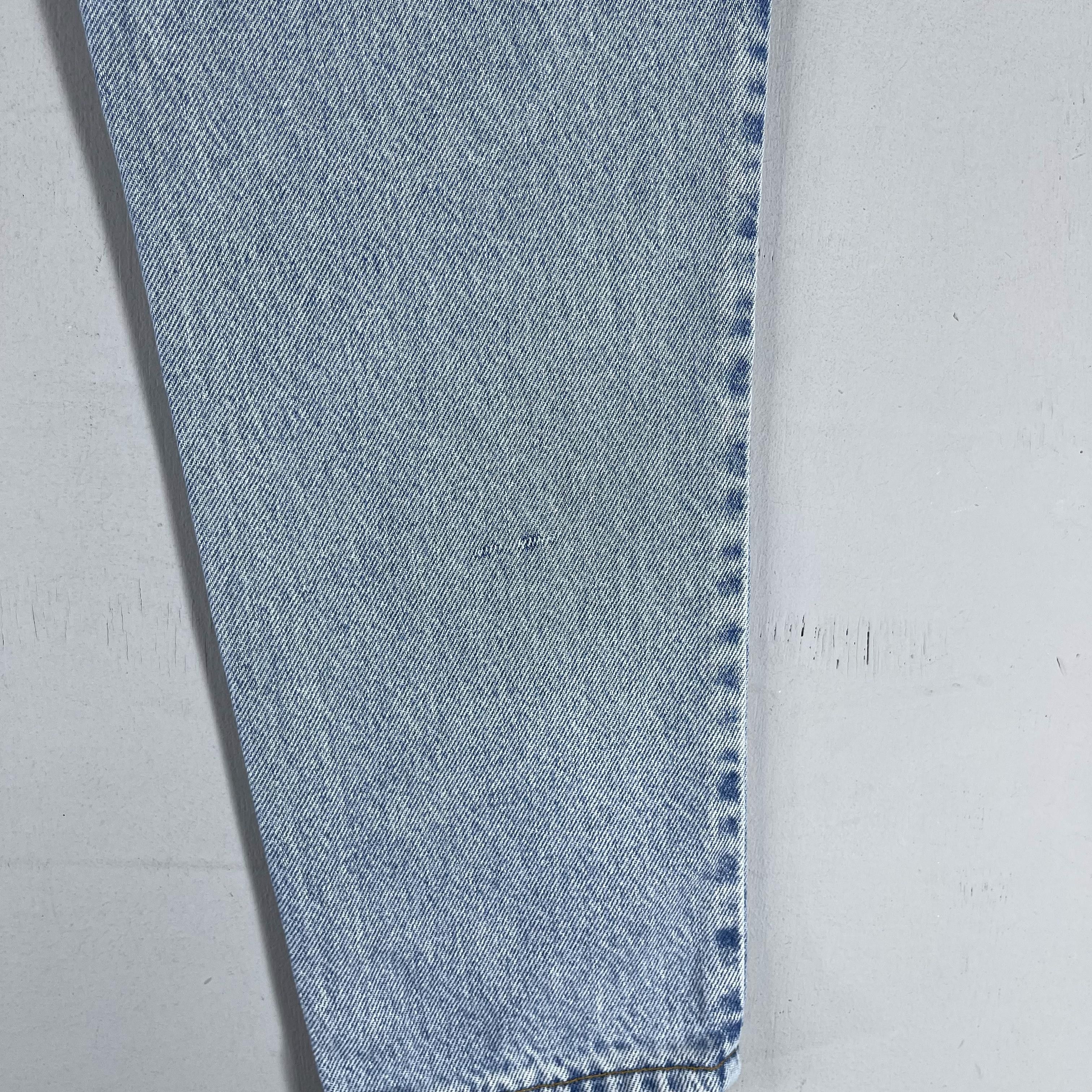 Levi's × Vintage Vintage Levis 521 Distressed Tapered Fit Petite Women Jeans Size 27" / US 4 / IT 40 - 11 Thumbnail