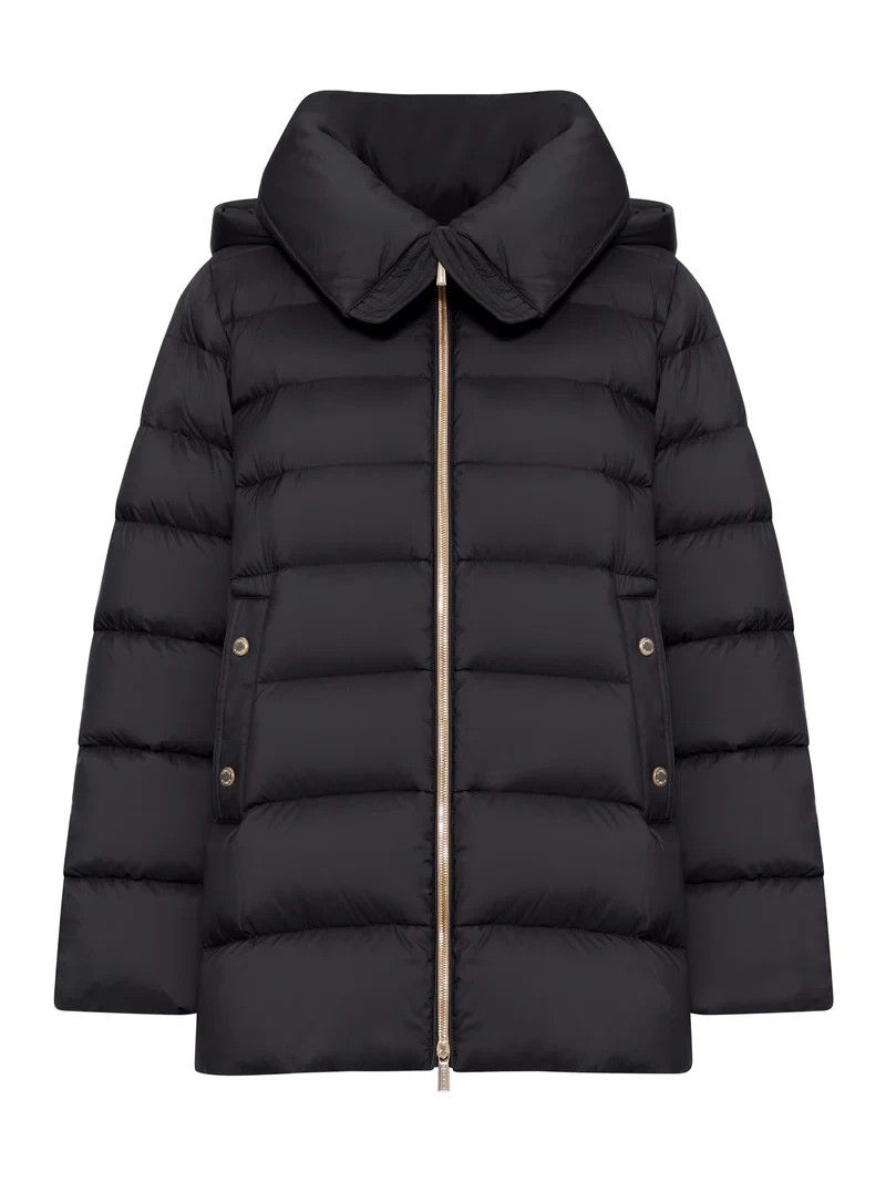 MooRER MOORER Natalia Black Down Jacket New Size ONE SIZE - 1 Thumbnail