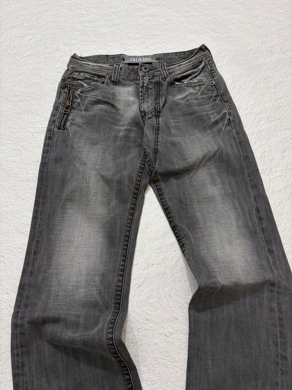 Hysteric Glamour 2000s TBJ japan Flared Smoke wash denim Y2k style Size US 26 / EU 42 - 2 Thumbnail