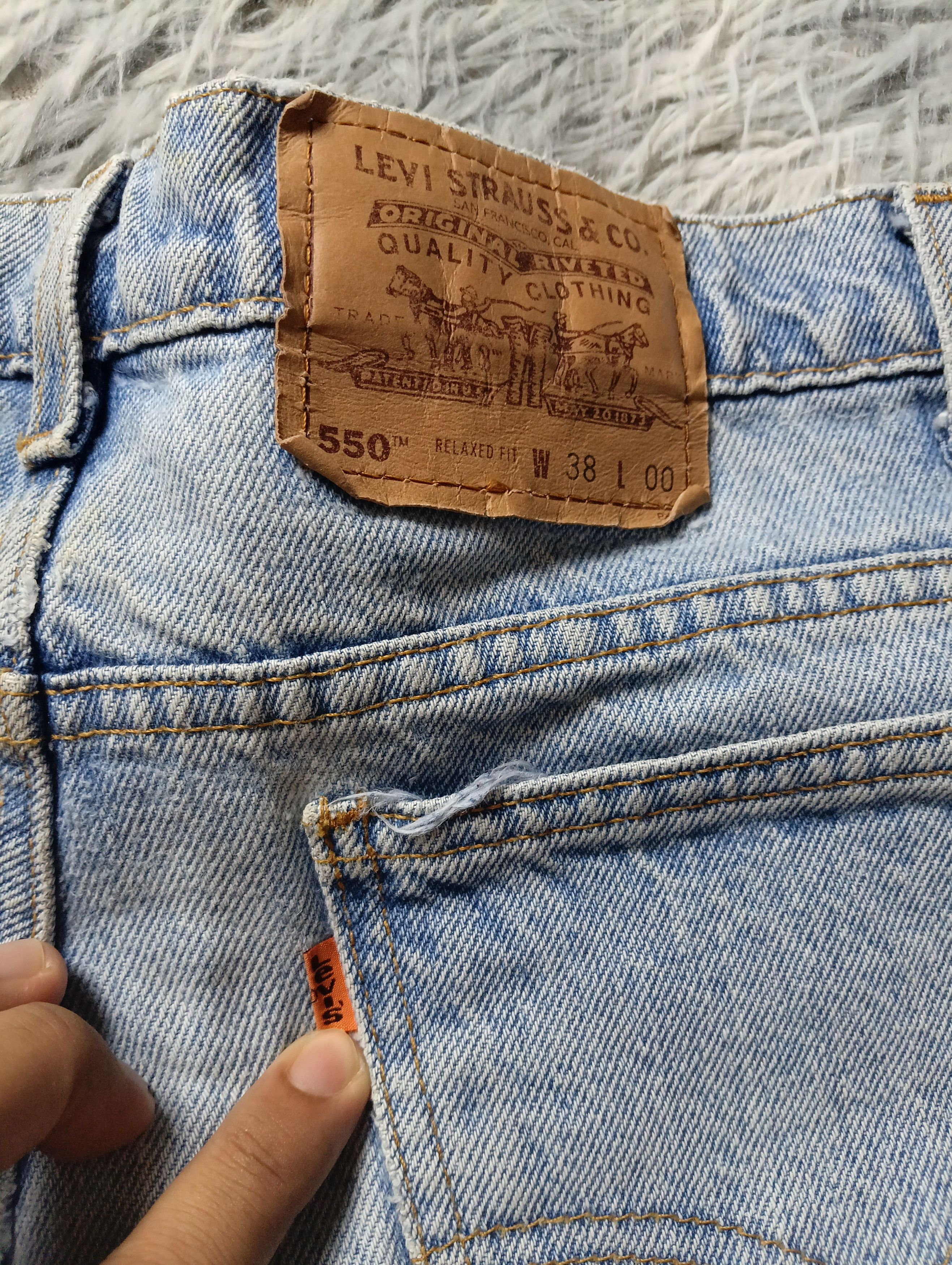 Levi's Levis Orange Tag Size US 37 - 7 Thumbnail