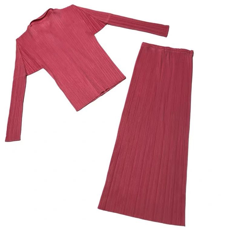 Issey Miyake issey miyake size:3 Pink pleated top Size XXS / US 00 / IT 34 - 2 Thumbnail