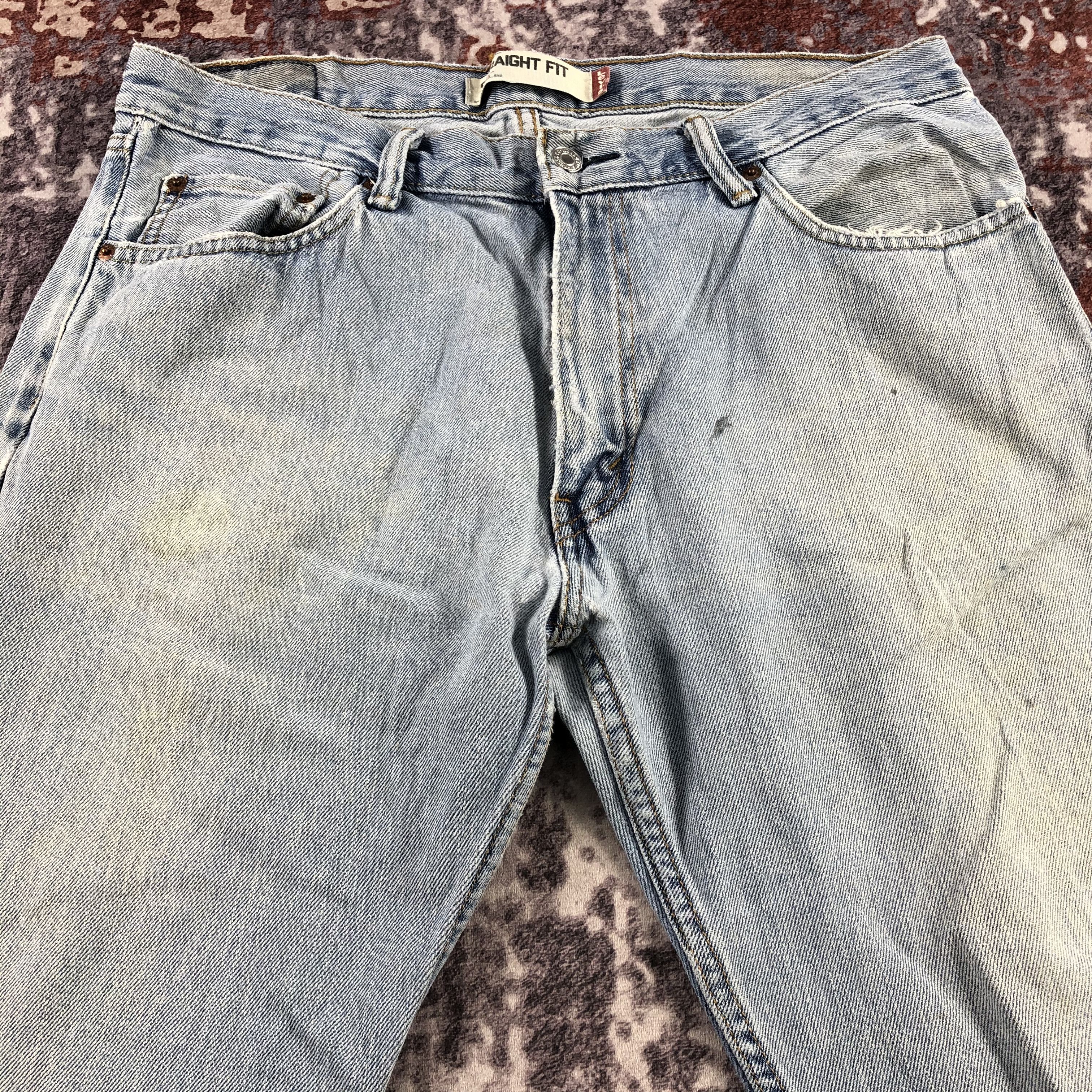 Levi's × Vintage Vintage Blue Wash Levis 505 Jeans-JM3175 Size US 34 / EU 50 - 3 Thumbnail