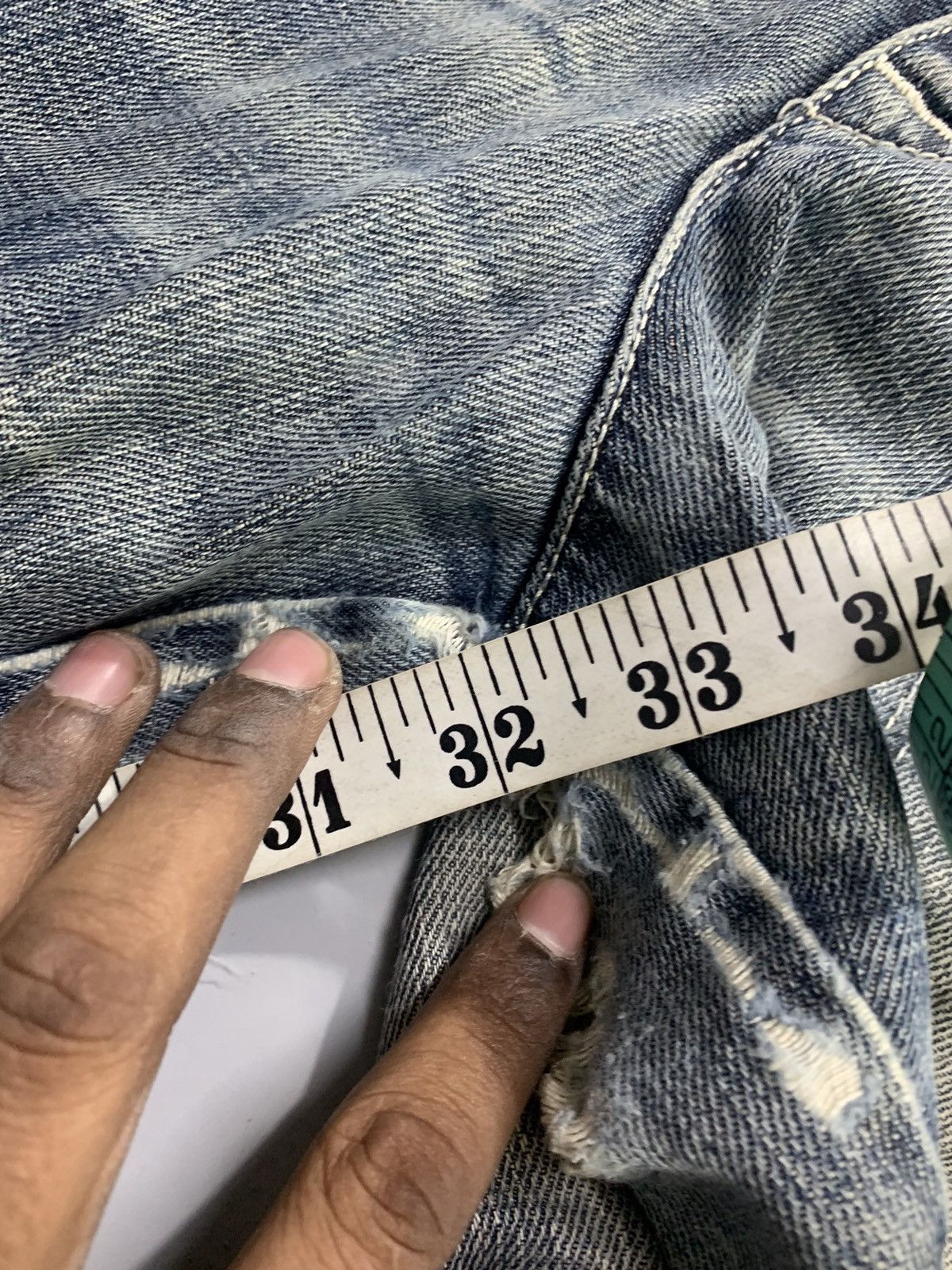 Levi's Vintage Levi’s engineer jeans denim Size US 32 / EU 48 - 13 Thumbnail