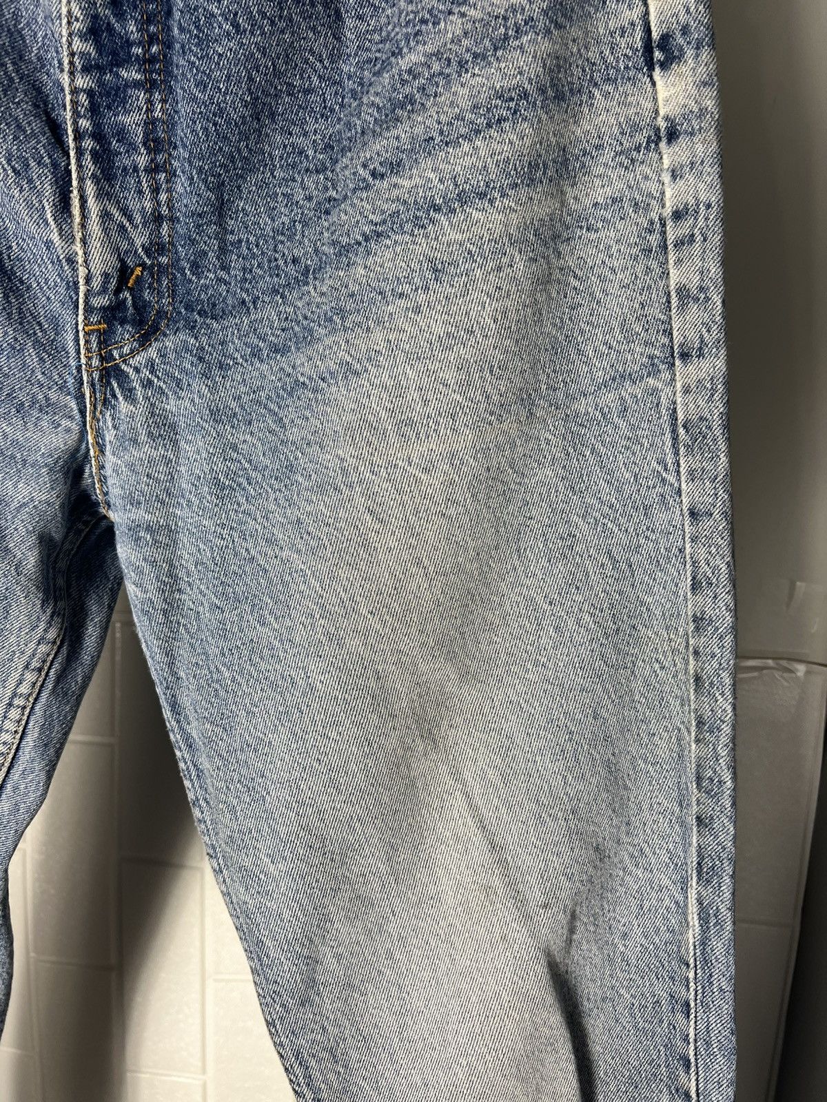 Levi's Vintage Clothing × Vintage VERY RARE LEVIS 737 SILVER TAB DENIM SKINNY JEANS DESIGNER Size US 34 / EU 50 - 3 Thumbnail