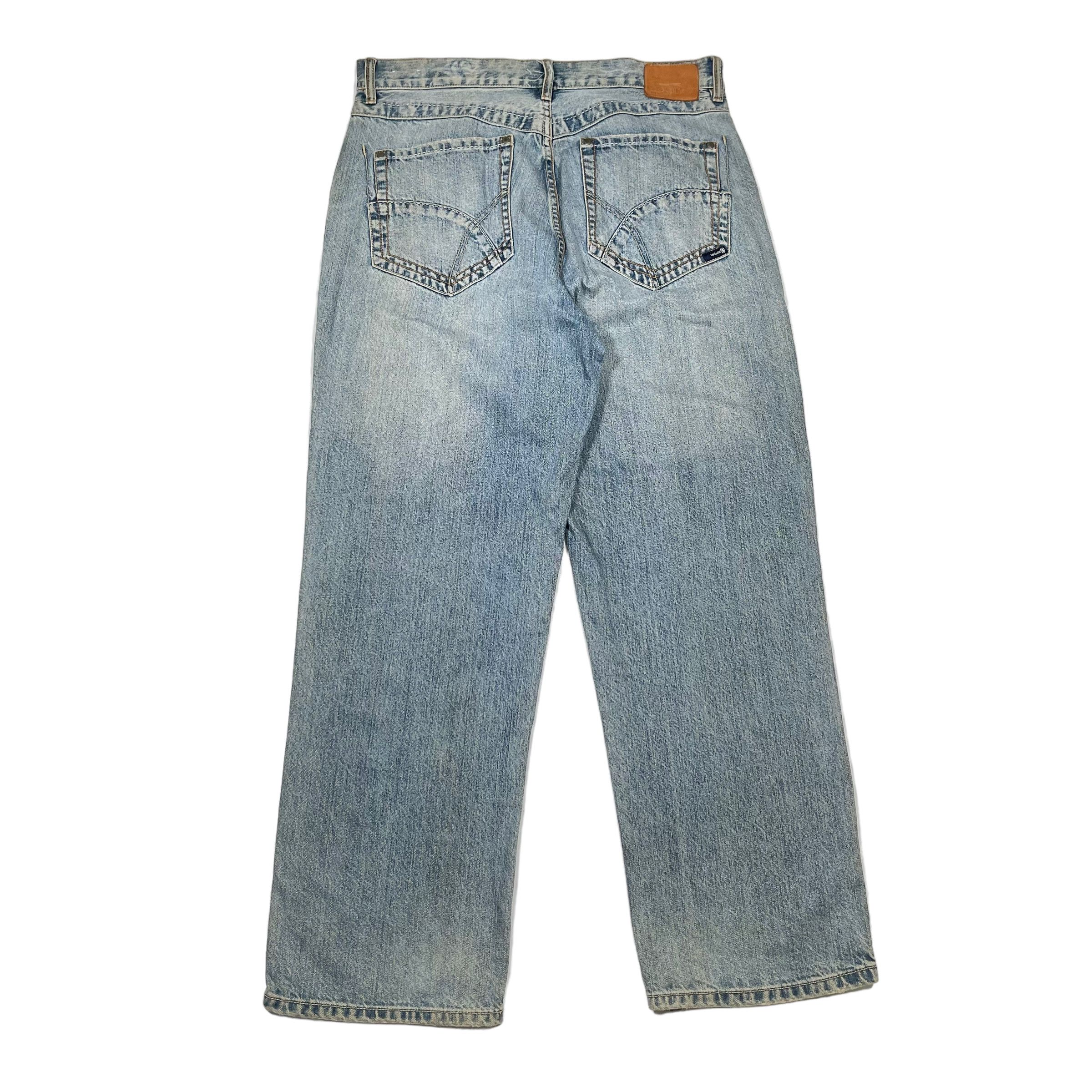 Ecko Unltd. × JNCO Ecko Unlimited Baggy Skater Vintage Y2K Sick Denim Pants Size US 34 / EU 50 - 2 Thumbnail
