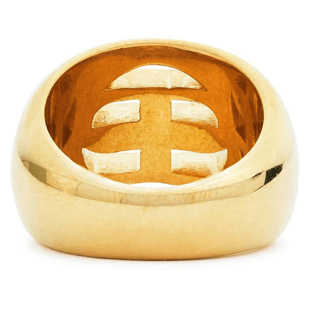 Balenciaga Bb Signet Ring 52 Size ONE SIZE - 3 Thumbnail