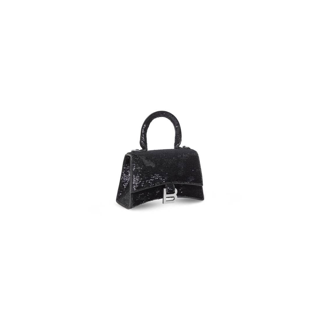 Balenciaga o1la1rc1a0425 Size: OS / Hourglass XS Handbag with Chain Size ONE SIZE - 5 Thumbnail