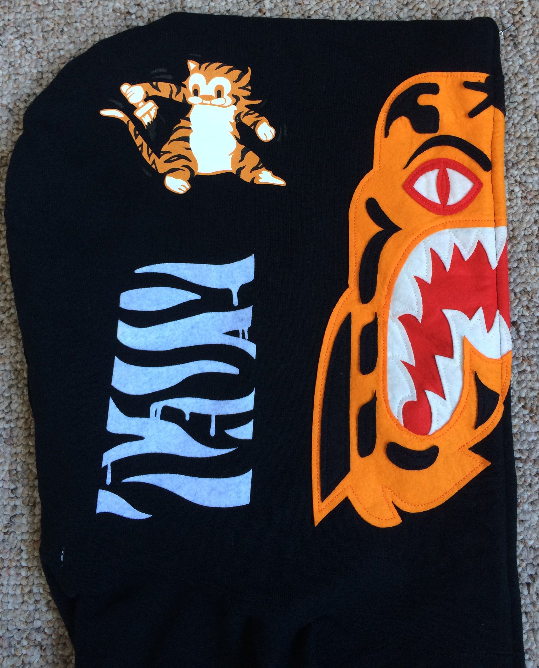 Bape OG Bape Black Tiger Full Zip Hoodie size XXL Size US XXL / EU 58 / 5 - 3 Thumbnail