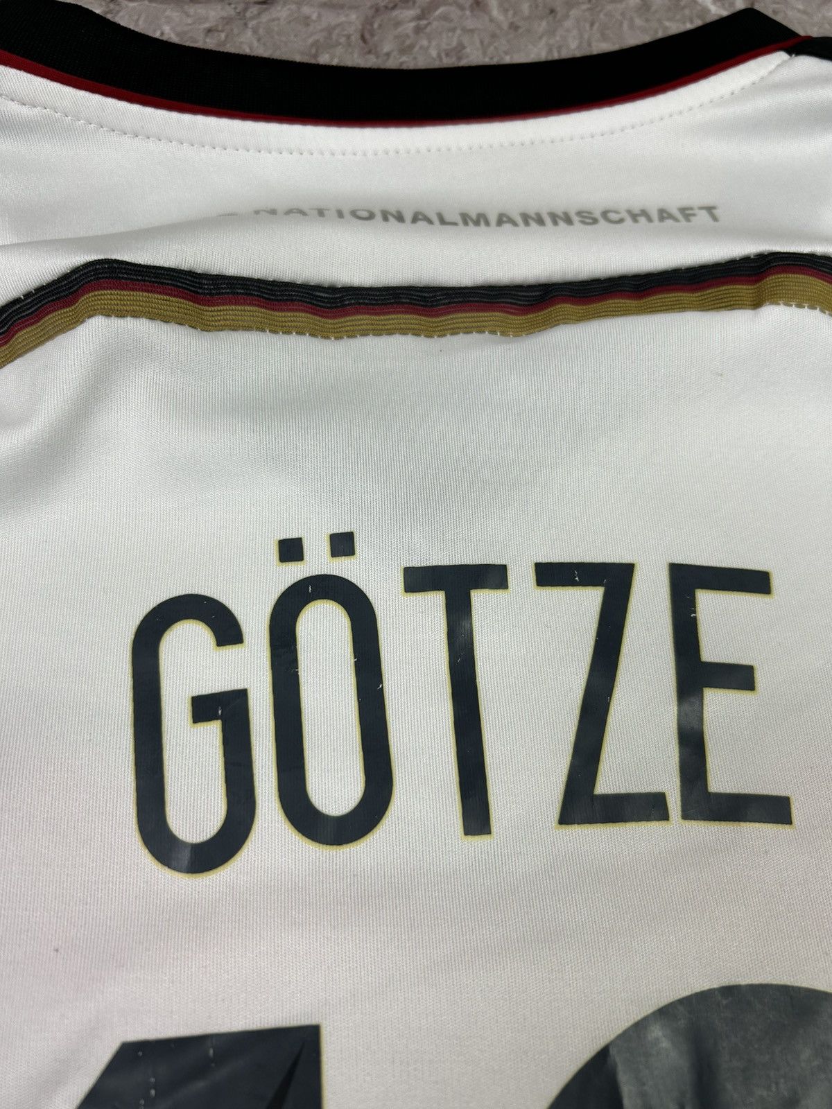Adidas × Vintage Adidas Germany Soccer jersey Gotze 19 Size M Size US M / EU 48-50 / 2 - 12 Thumbnail