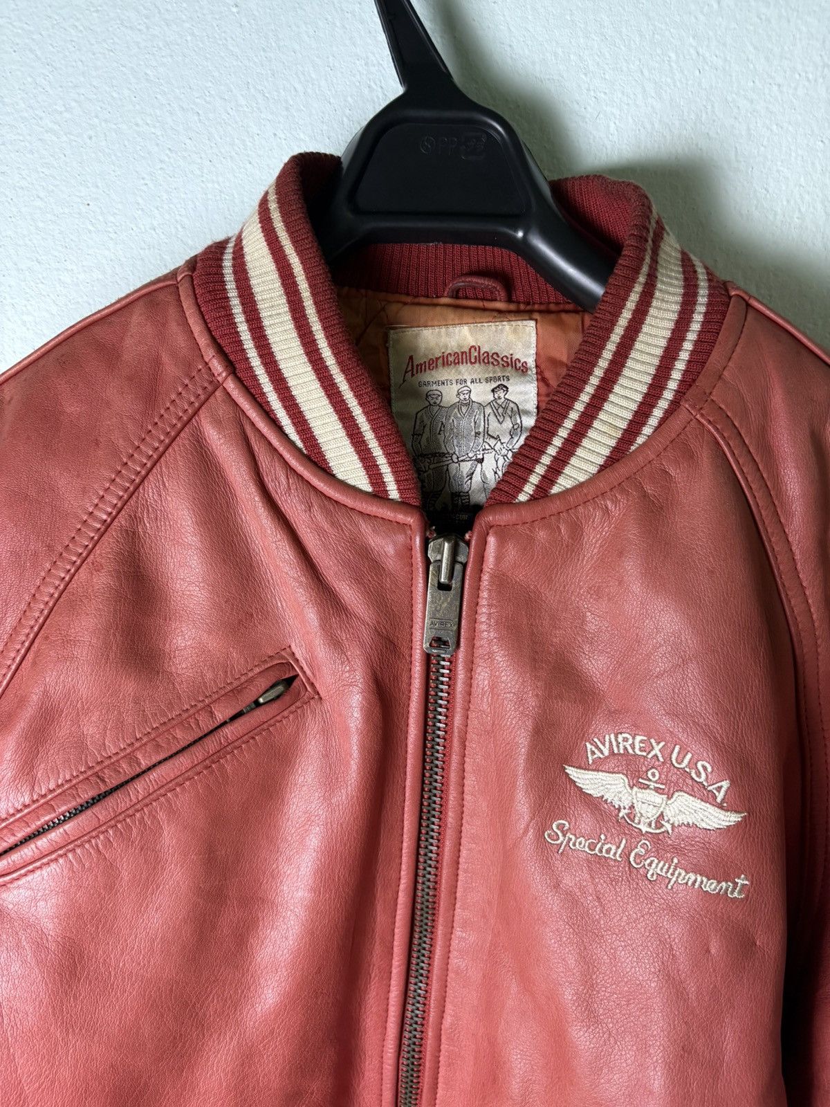 Avirex × Vintage Avirex USA Authentic Leather Jacket Size xs Size US S / EU 44-46 / 1 - 4 Thumbnail