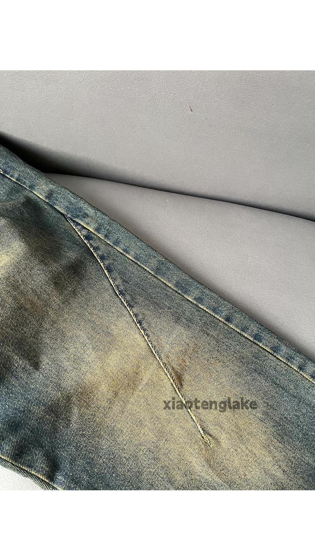 Jean × Vintage washed faded rusty yuppie bootcut flared jeans Size US 30 / EU 46 - 7 Thumbnail