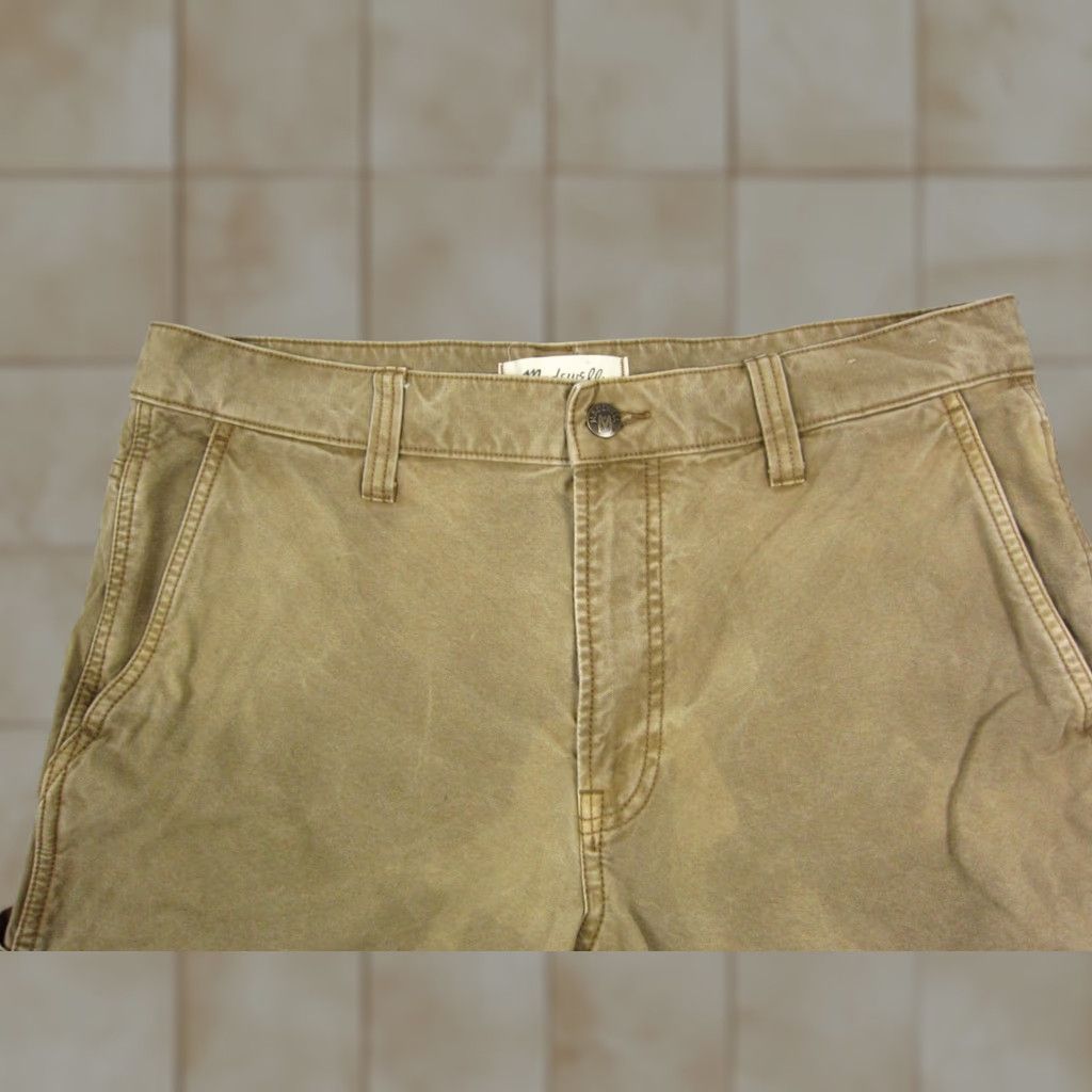 Madewell Madewell Cargo Shorts Mens 32 Khaki Brown Carpenter Baggy Workwear Outdoor Y2k Cargo Relaxed Mens Brown 32 Sport Size US 32 / EU 48 - 1 Thumbnail