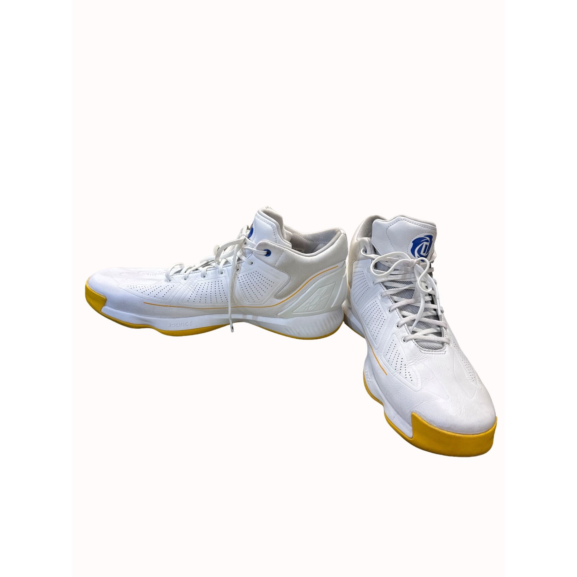 Adidas Adidas F36777 RARE Derrick Rose 10 MVP white shoes sneakers Size US 15 / EU 48 - 2 Thumbnail