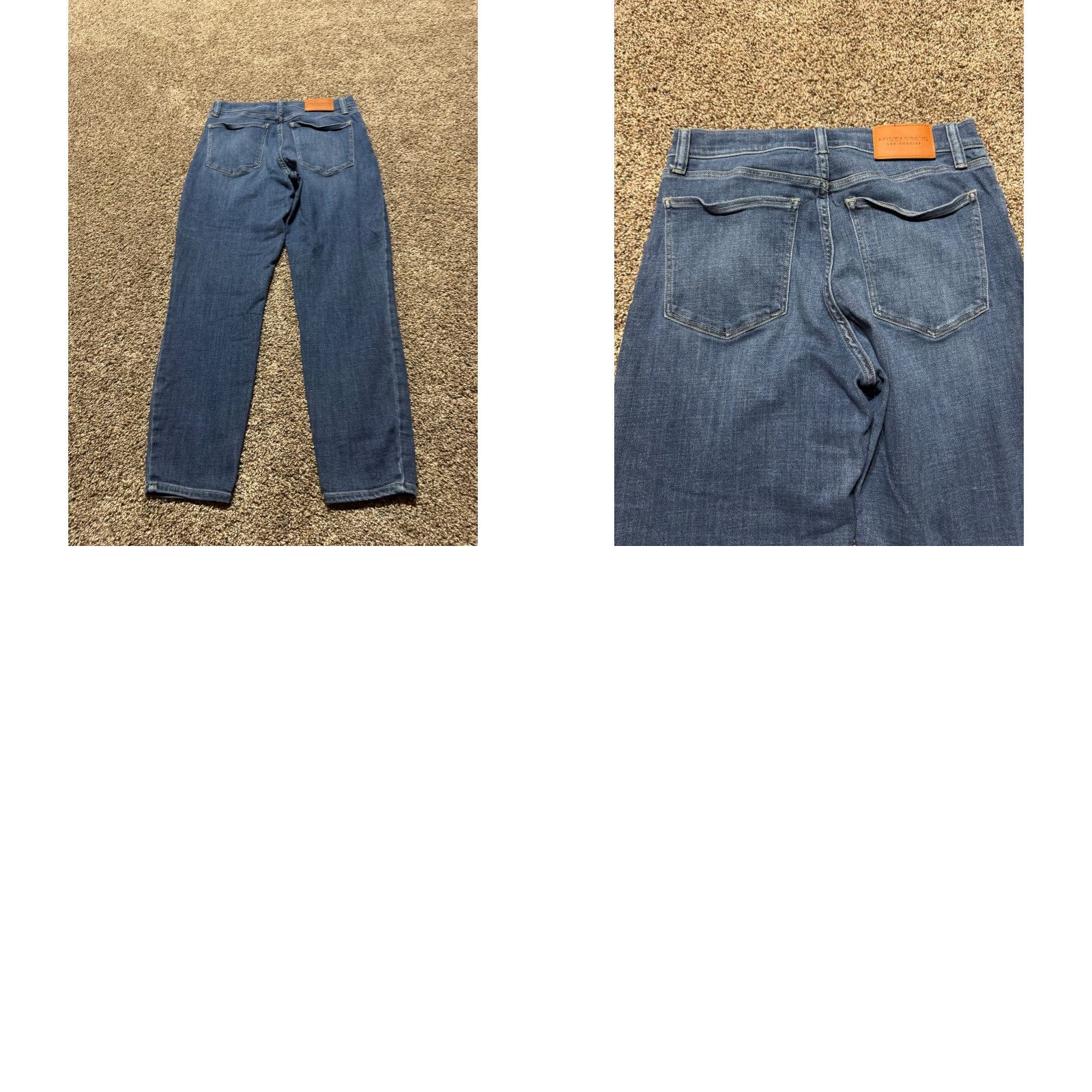 Lucky Brand Lucky Brand Bridgette Ankle Women's Jeans 12 Blue Denim High Rise 27in Inseam Jeans Womens Jeans 12 Color Blue Cap, 12/31? Size 34" / US 12 / IT 48 - 9 Thumbnail