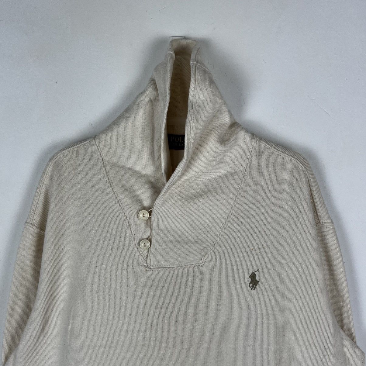 Polo Ralph Lauren Vintage Polo Plain Sweatshirt Small Logo Embroidery Size US L / EU 52-54 / 3 - 4 Thumbnail
