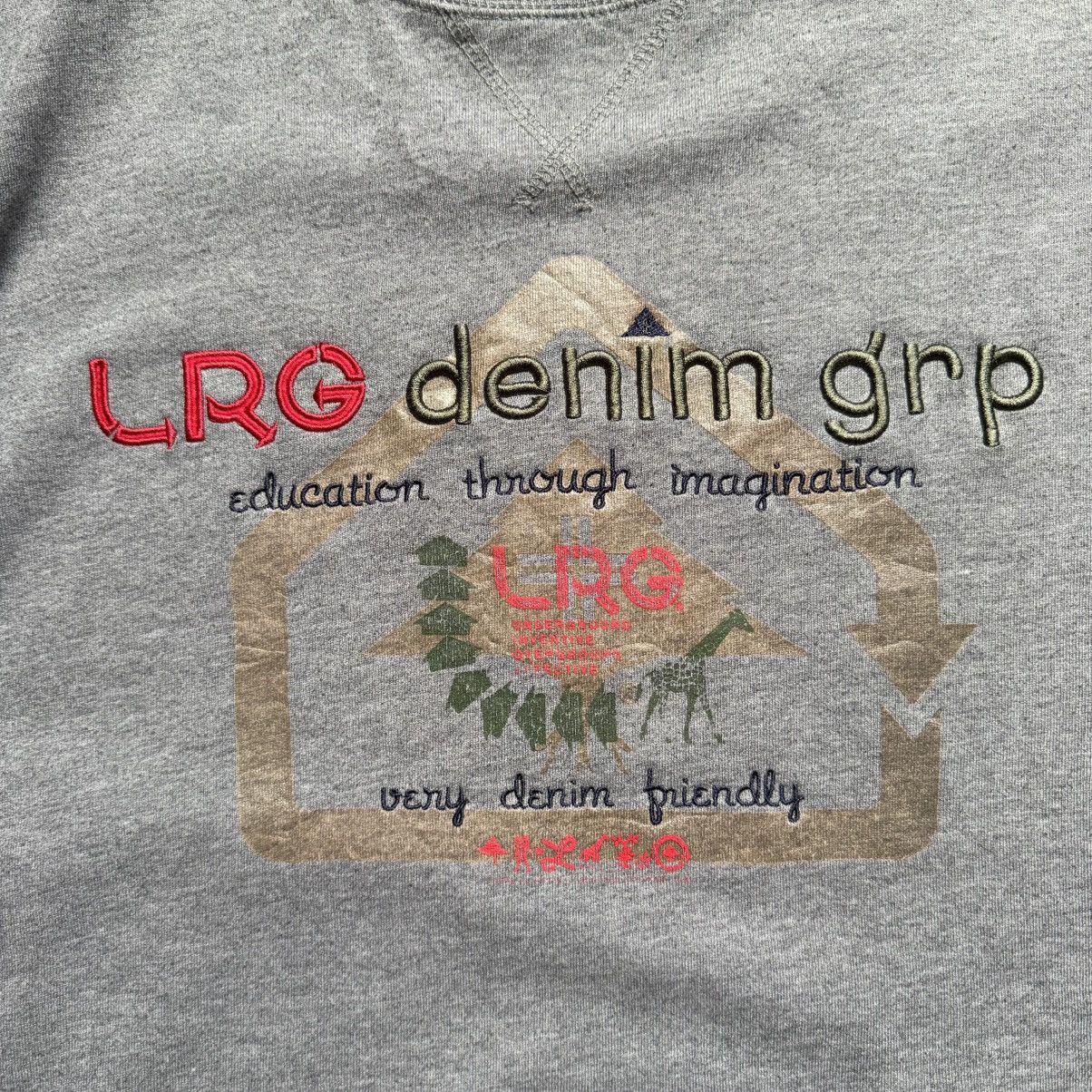 LRG LRG Denim Grp Education Through Imagination Sweat Size US L / EU 52-54 / 3 - 4 Thumbnail