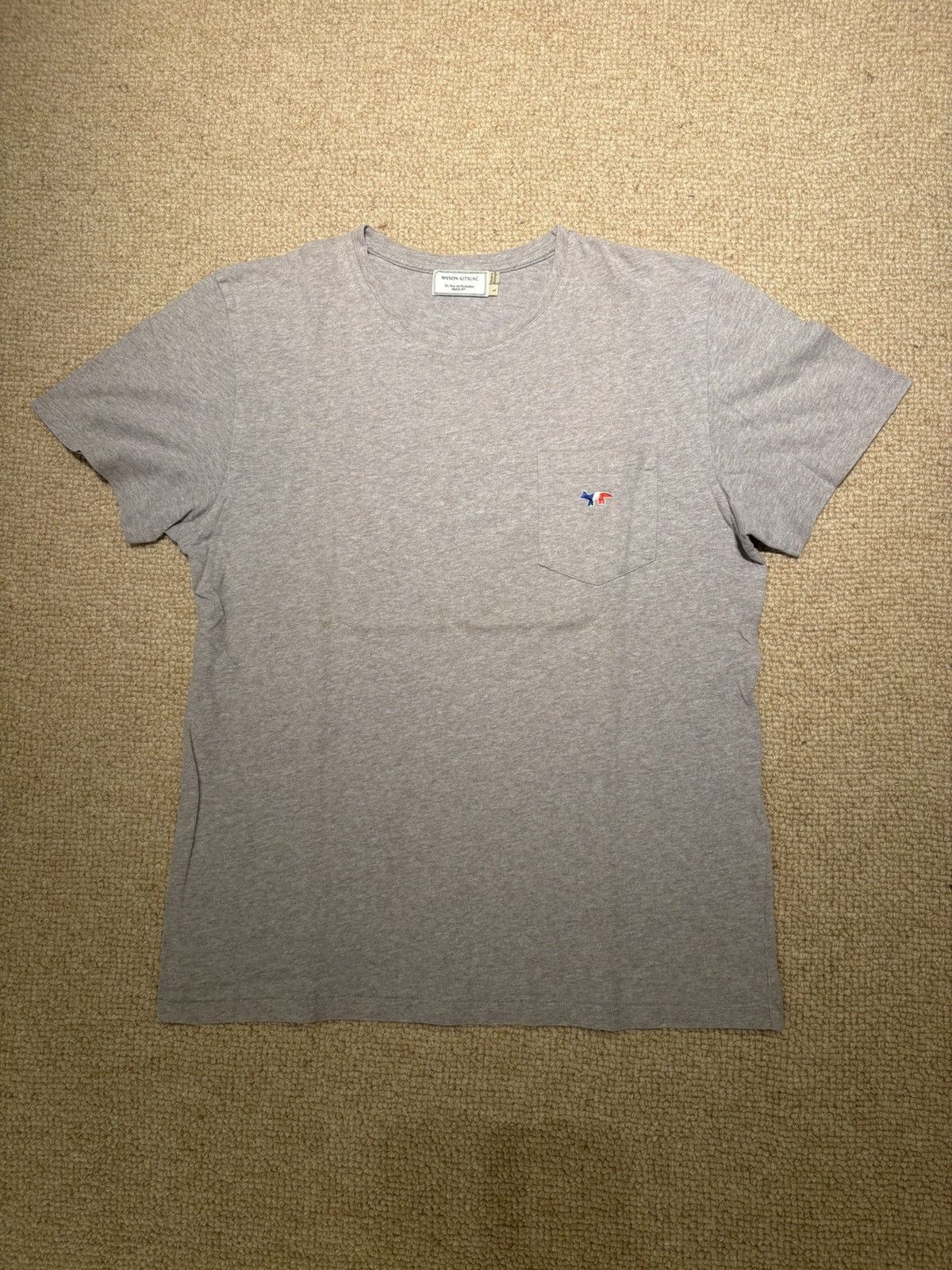Maison Kitsune Maison Kitsune Pocket Tee Size US L / EU 52-54 / 3 - 1 Thumbnail