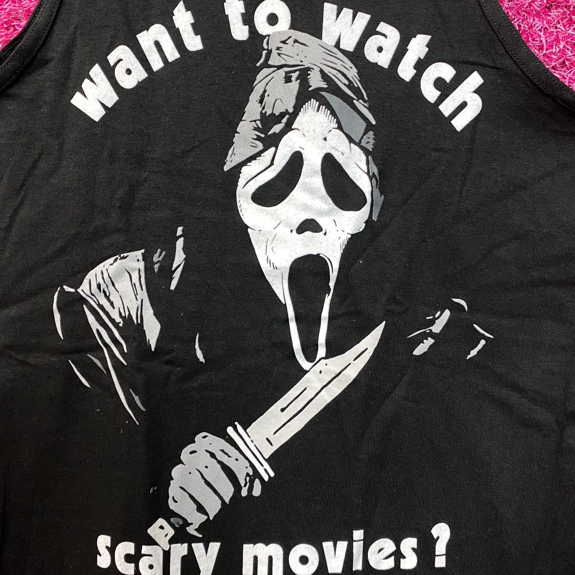 Other Scream Watch Scary Movies Graphic Design Tank Top Small Size US S / EU 44-46 / 1 - 2 Thumbnail