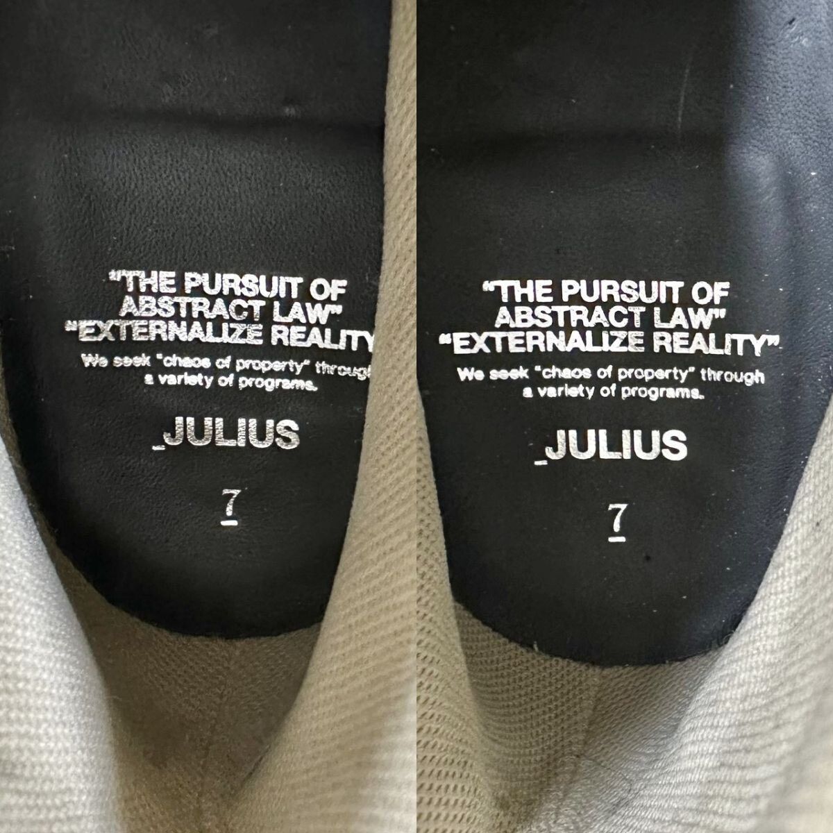 Julius S104-I57-5632 Julius 7 High Cut Sneaker Boots Size US 10 / EU 43 - 4 Thumbnail