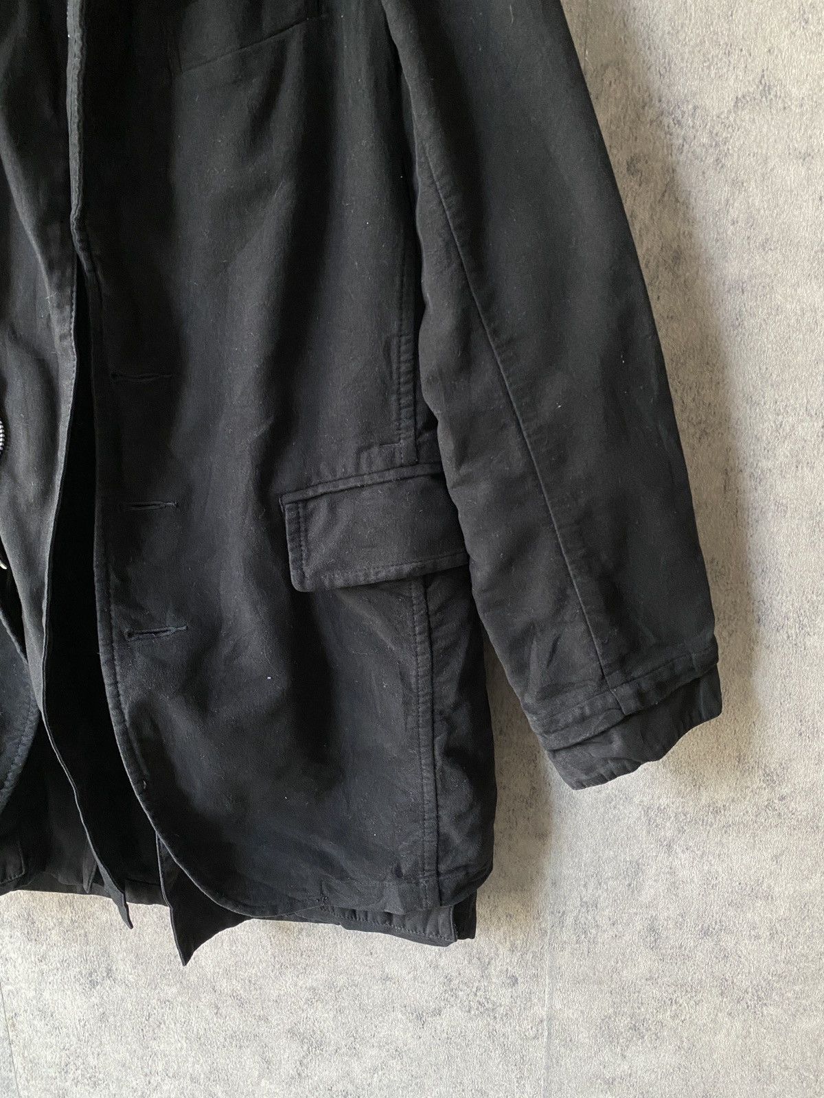 CABANE de ZUCCa Vintage Zucca Issey Miyake Double Layer Hoodie Jacket Size US S / EU 44-46 / 1 - 8 Thumbnail