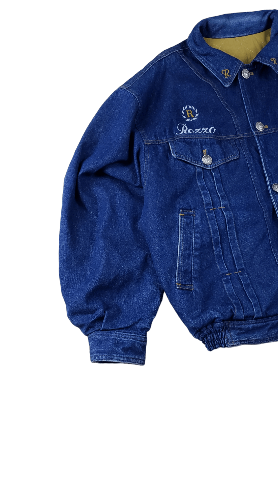 Vintage Vintage Denim Rozzo Pulcino Revisible Size US M / EU 48-50 / 2 - 8 Thumbnail