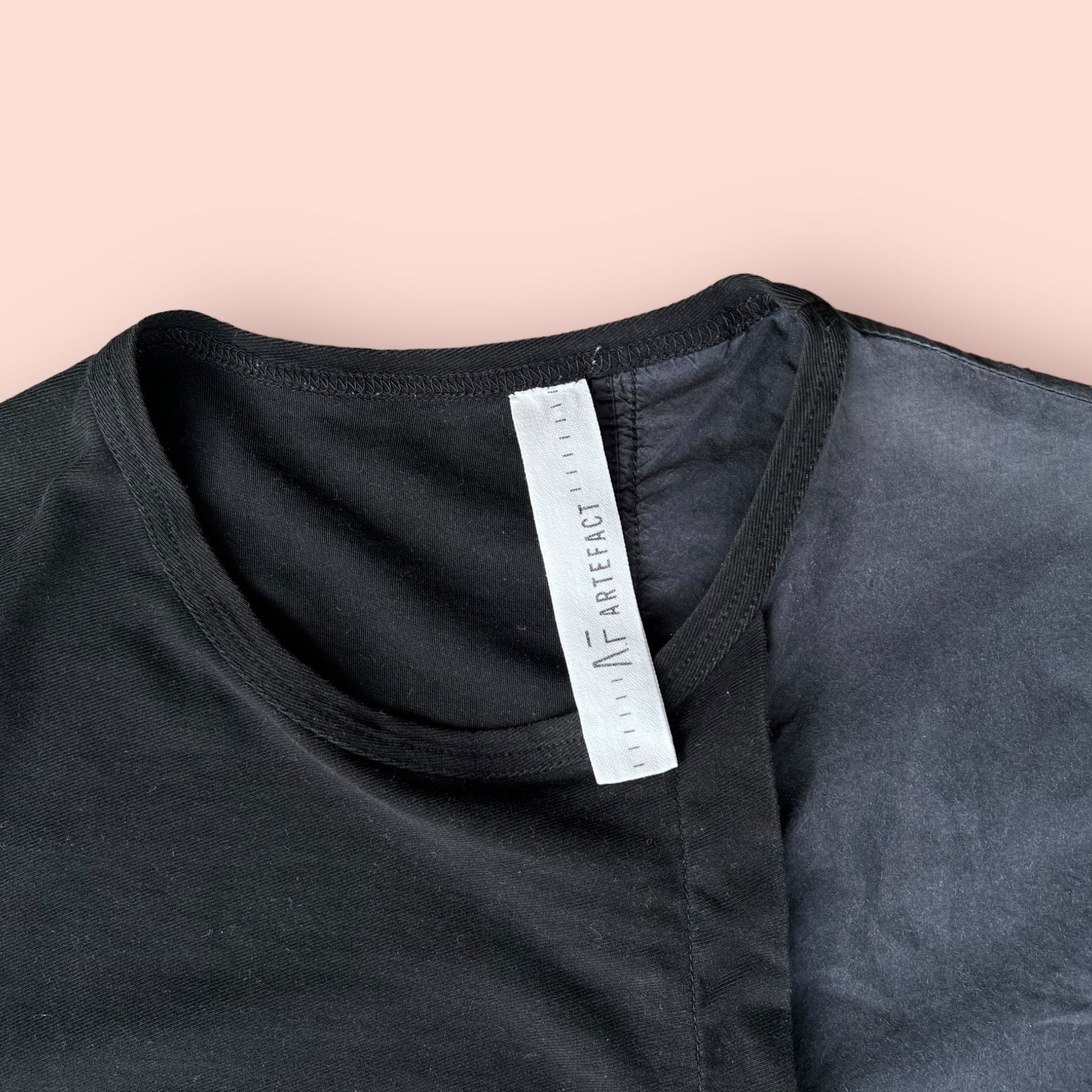A.F Artefact × Artefact × Japanese Brand A.F ARTEFACT SWITCHING PATTERN 2 TONE T-SHIRT Size US L / EU 52-54 / 3 - 5 Thumbnail