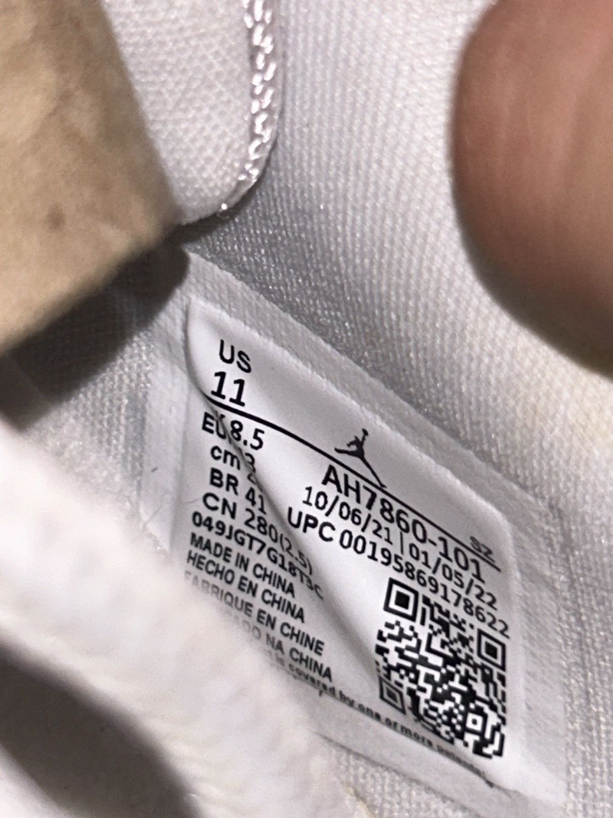 Jordan Brand Size 11 - Air Jordan 11 Retro Low Pure Violet W 9.5 Men’s Size US 11 / IT 41 - 9 Thumbnail