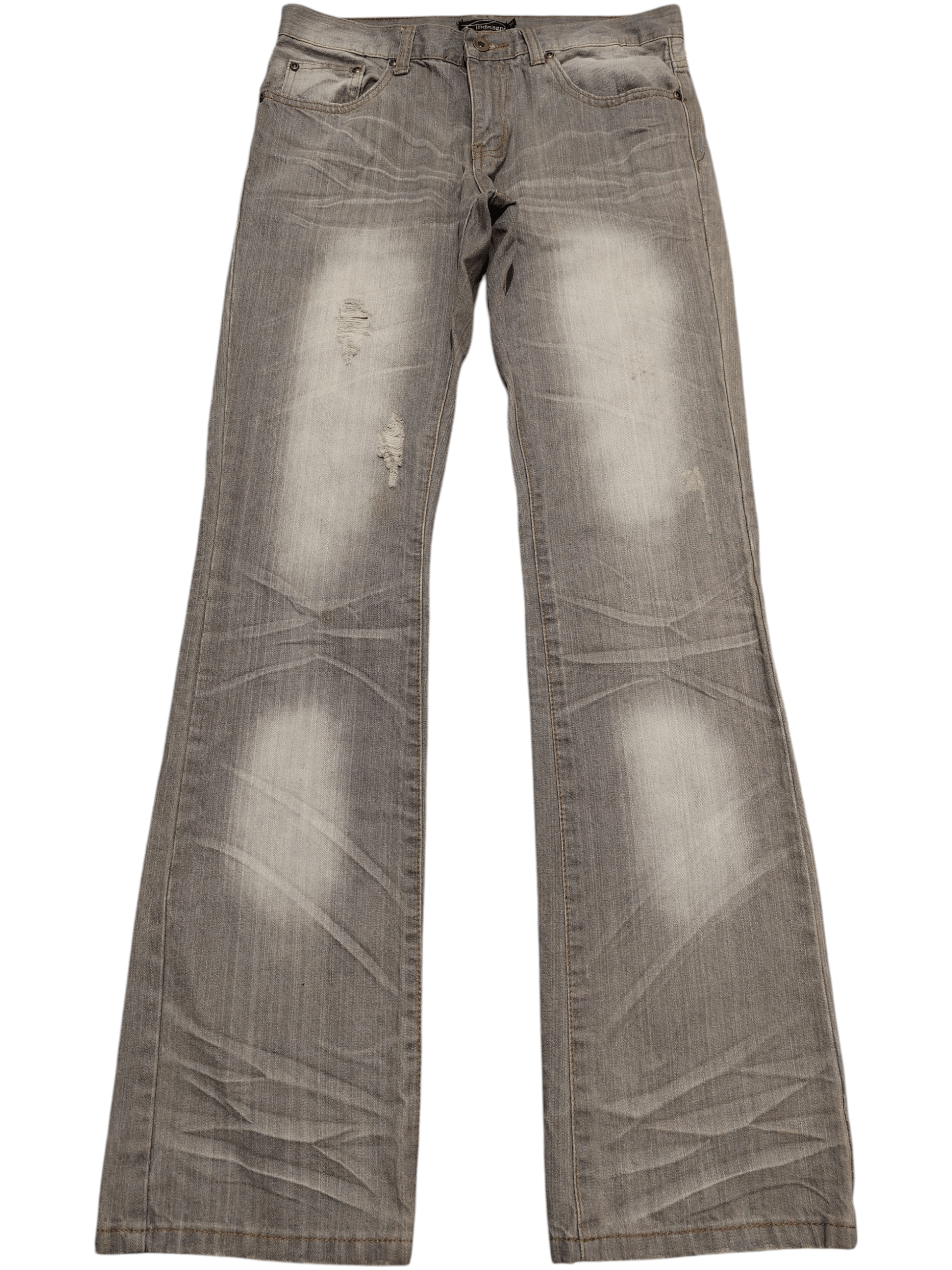 Who Decides War Japanese Indecent Jeans Mudwash Flare jeans Size US 31 - 2 Thumbnail