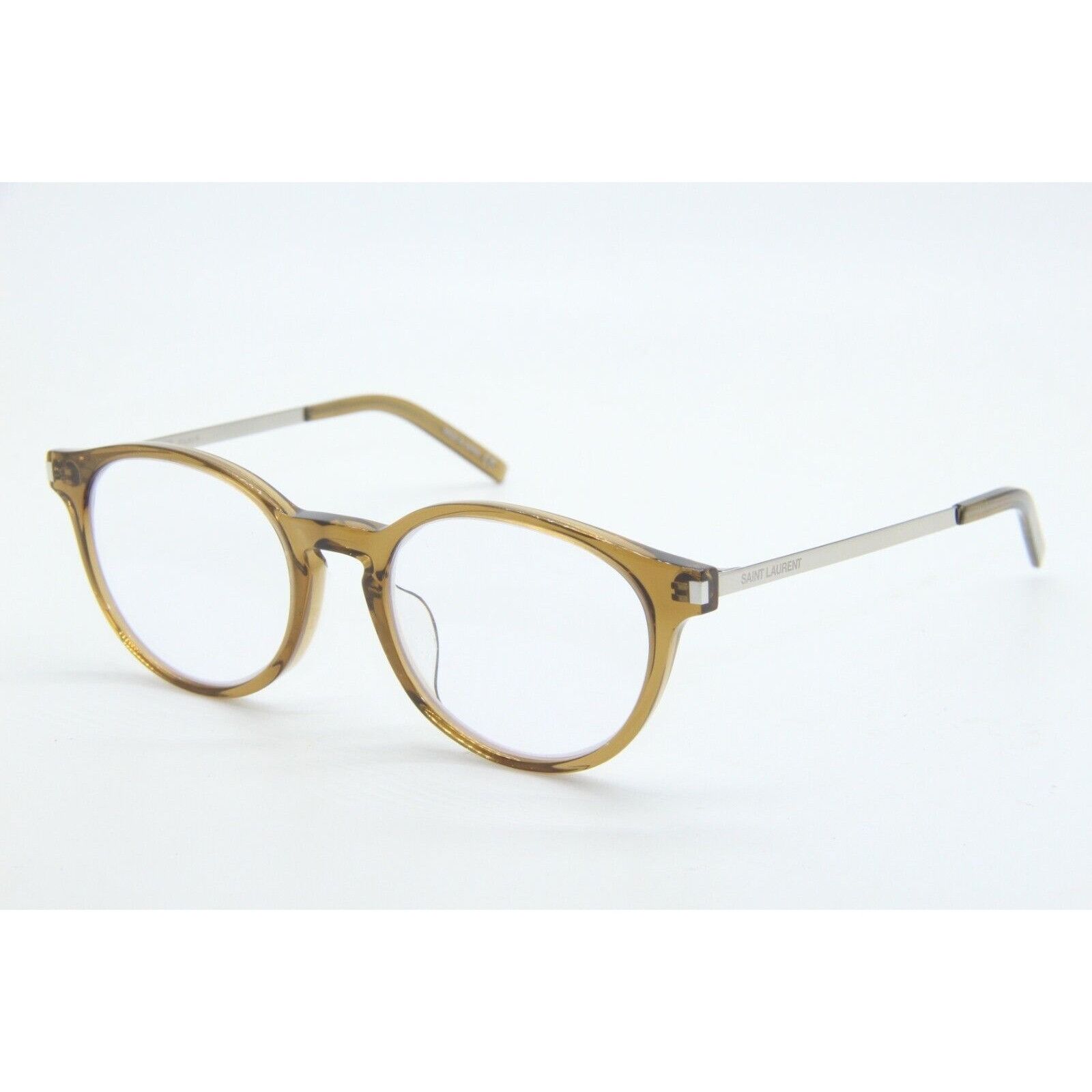 image of YVES Saint Laurent New Saint Laurent Sl25 - 007 Gold Eyeglasses, Men's
