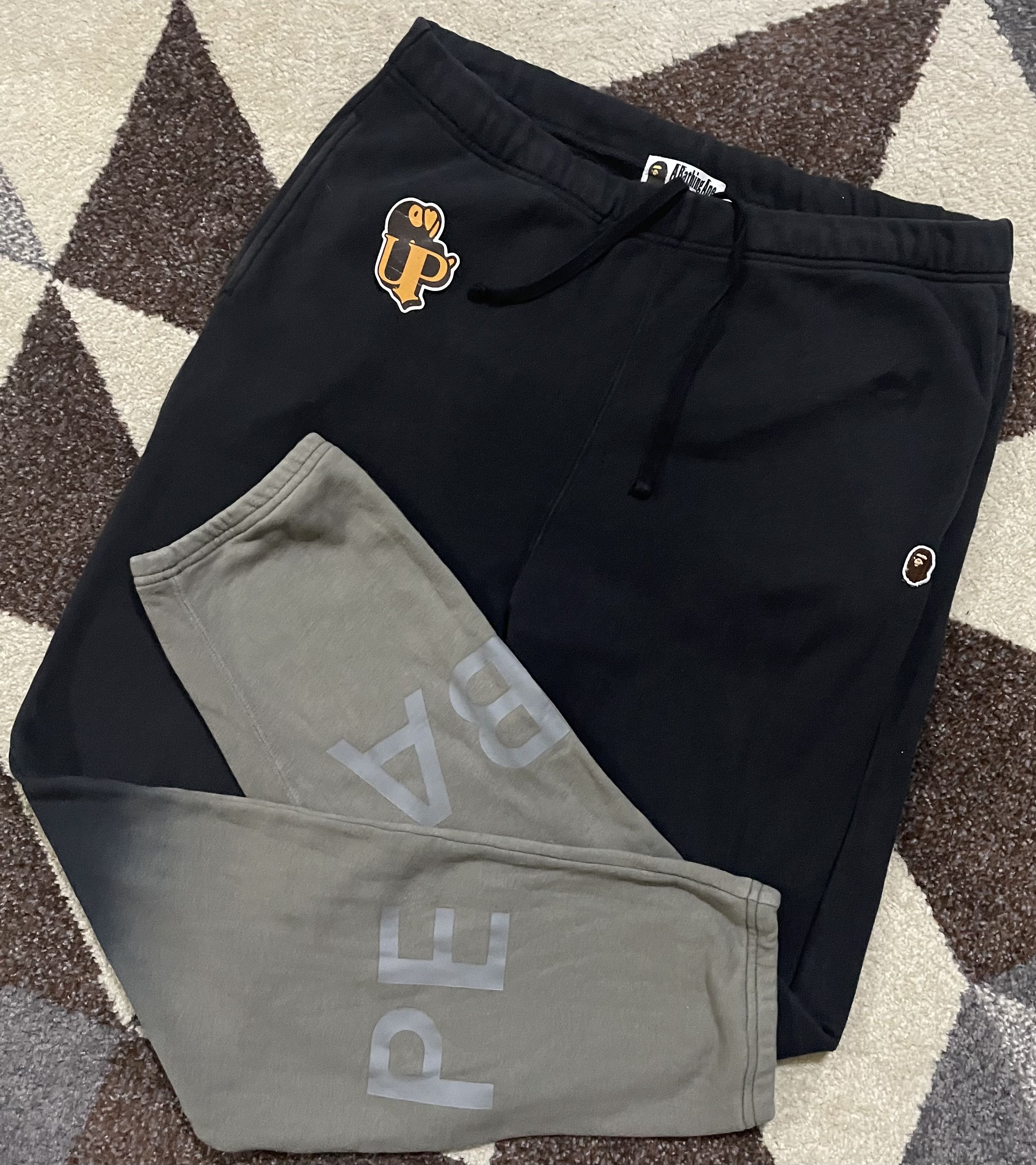 Bape Bape Gradation Slim Sweat Pants Size US 33 - 1 Thumbnail