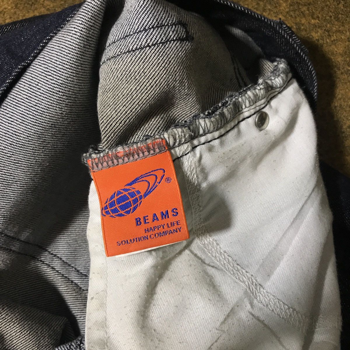 Beams Japan × Beams Plus × Japanese Brand BEAMS JAPAN INDIGO DENIM STRAIGHT Size US 30 / EU 46 - 12 Thumbnail