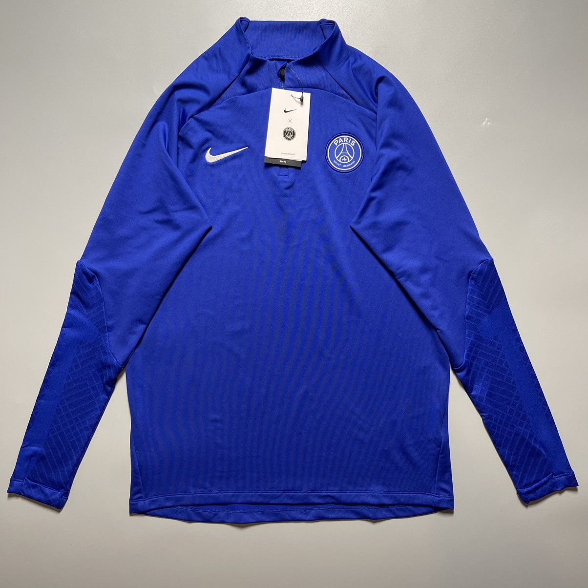 Nike × Vintage PARIS SAINT-GERMAIN NIKE 2022/2023 SOCCER TRAINING TRACK TOP Size US M / EU 48-50 / 2 - 1 Thumbnail