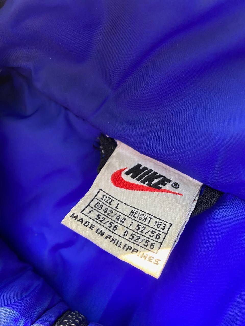 Nike × Vintage Vintage Nike Big Swoosh Y2K Black Winter Jacket L Size US L / EU 52-54 / 3 - 4 Thumbnail
