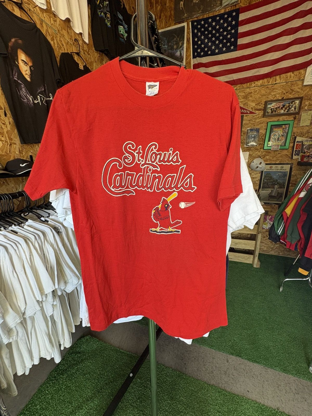 MLB Vintage 1990’s St. Louis Cardinals T-Shirt Size US L / EU 52-54 / 3 - 1 Thumbnail