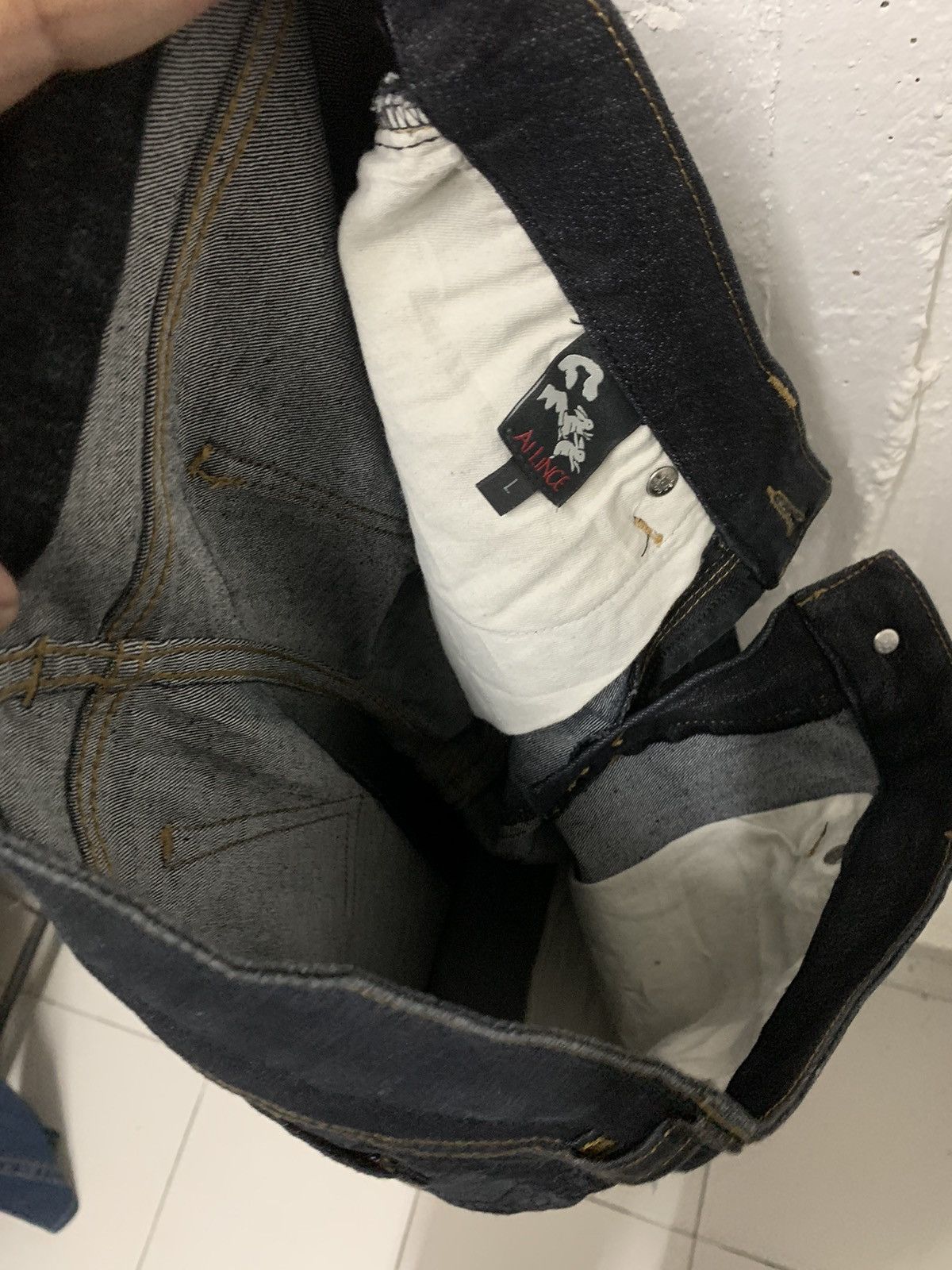 Japanese Brand Ai Lince Jeans Flora Size 30" / US 8 / IT 44 - 11 Thumbnail