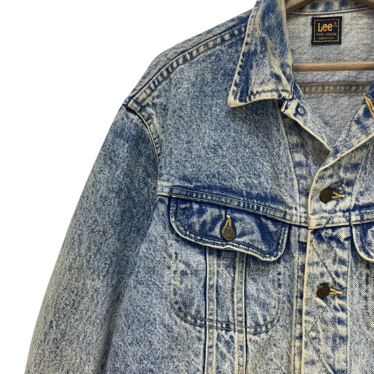 Lee × Vintage 💥Vintage Lee Acid Wash Trucker Jacket Size US M / EU 48-50 / 2 - 3 Thumbnail