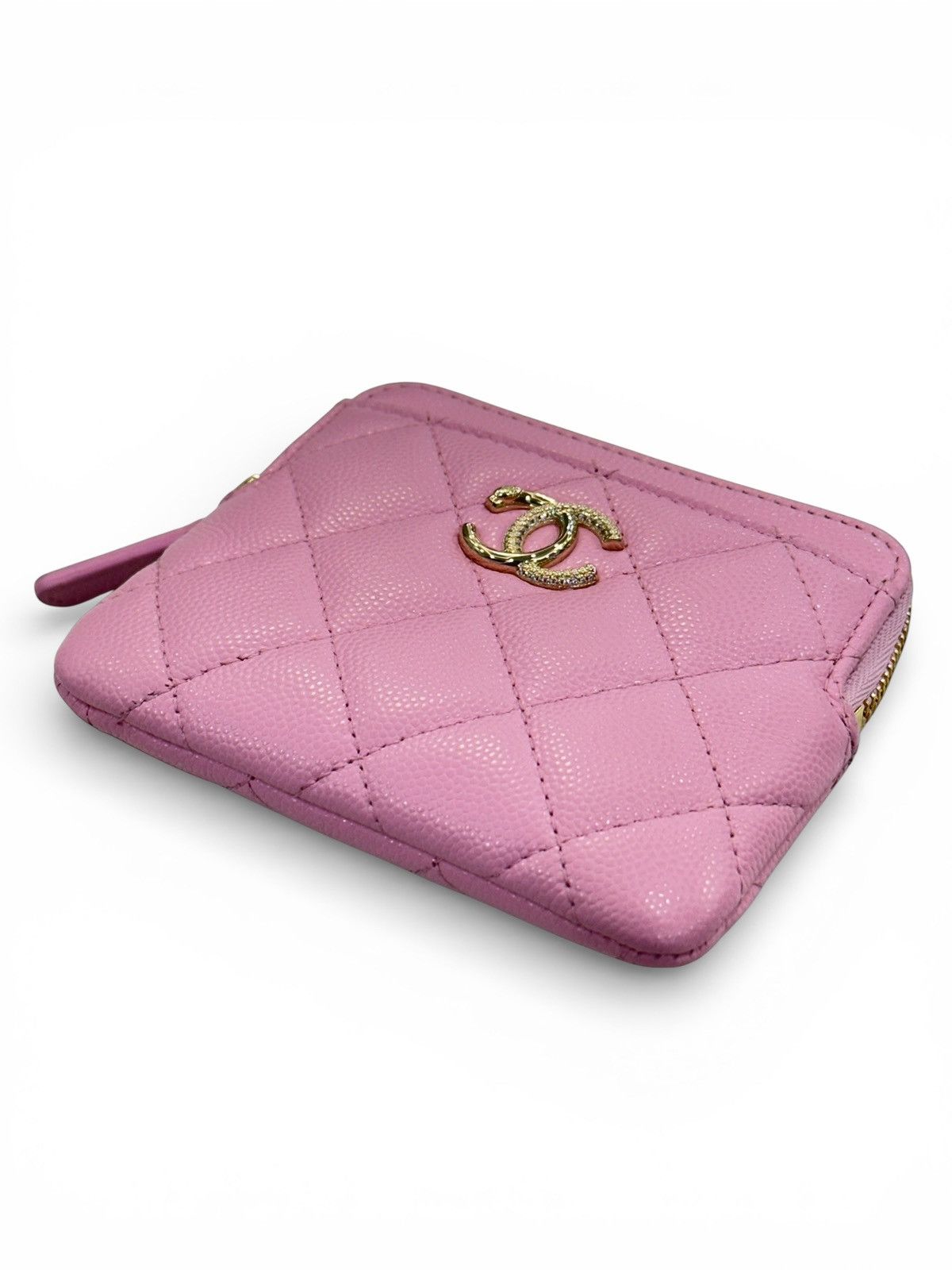 Chanel CHANEL Zip Coin Purse Pink 25K Size ONE SIZE - 4 Thumbnail